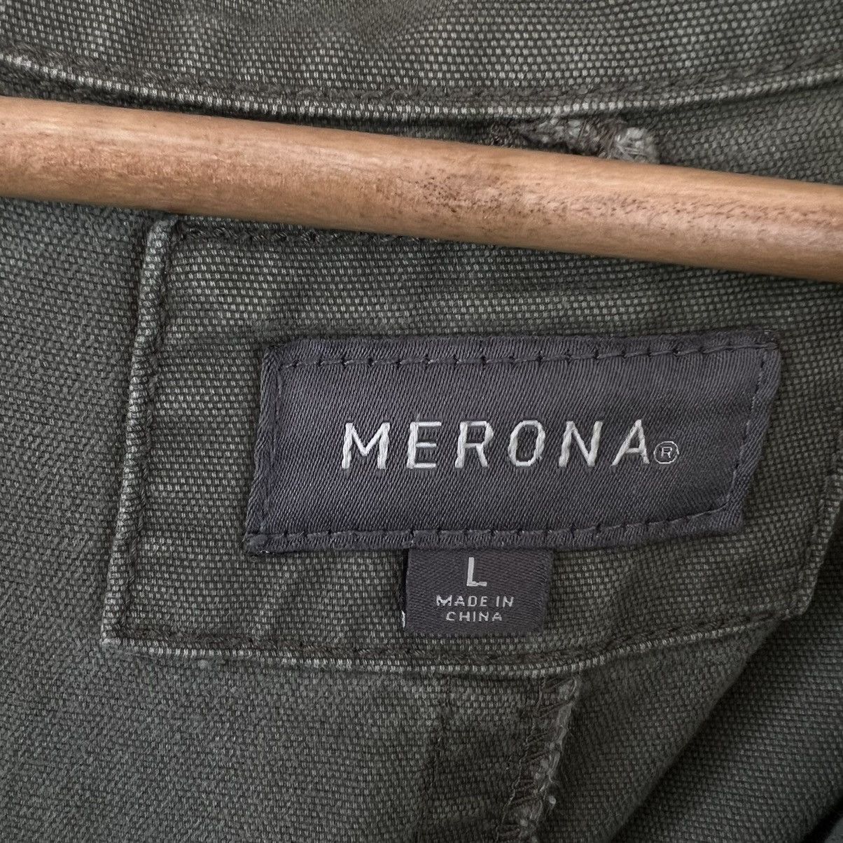Japanese Brand VINTAGE CHORE JACKET MILITARY COLLECTIONS MERONA Size US L / EU 52-54 / 3 - 12 Thumbnail