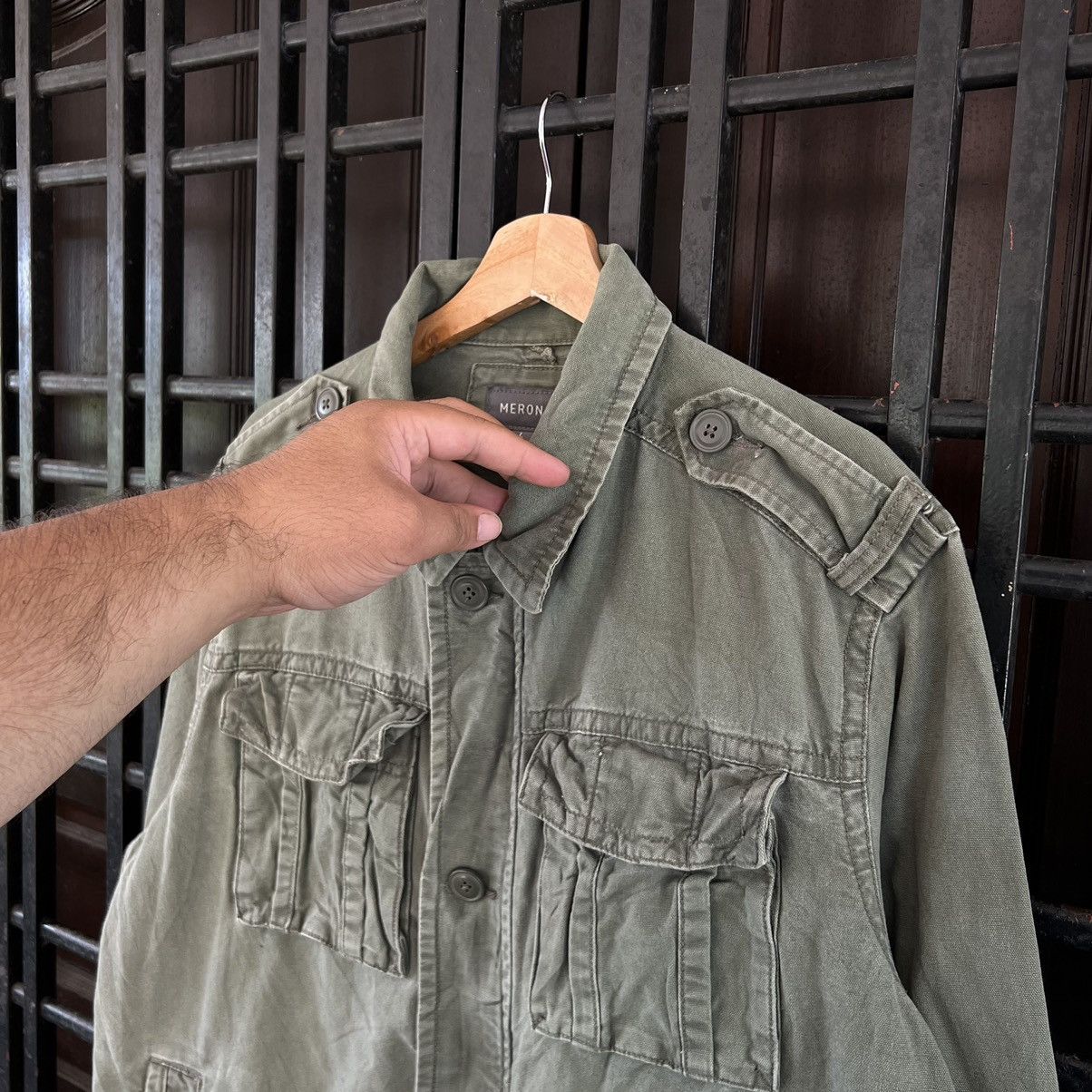 Japanese Brand VINTAGE CHORE JACKET MILITARY COLLECTIONS MERONA Size US L / EU 52-54 / 3 - 5 Thumbnail