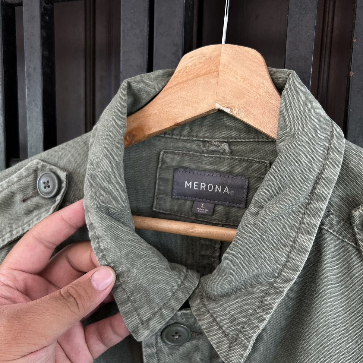 Japanese Brand VINTAGE CHORE JACKET MILITARY COLLECTIONS MERONA Size US L / EU 52-54 / 3 - 8 Thumbnail