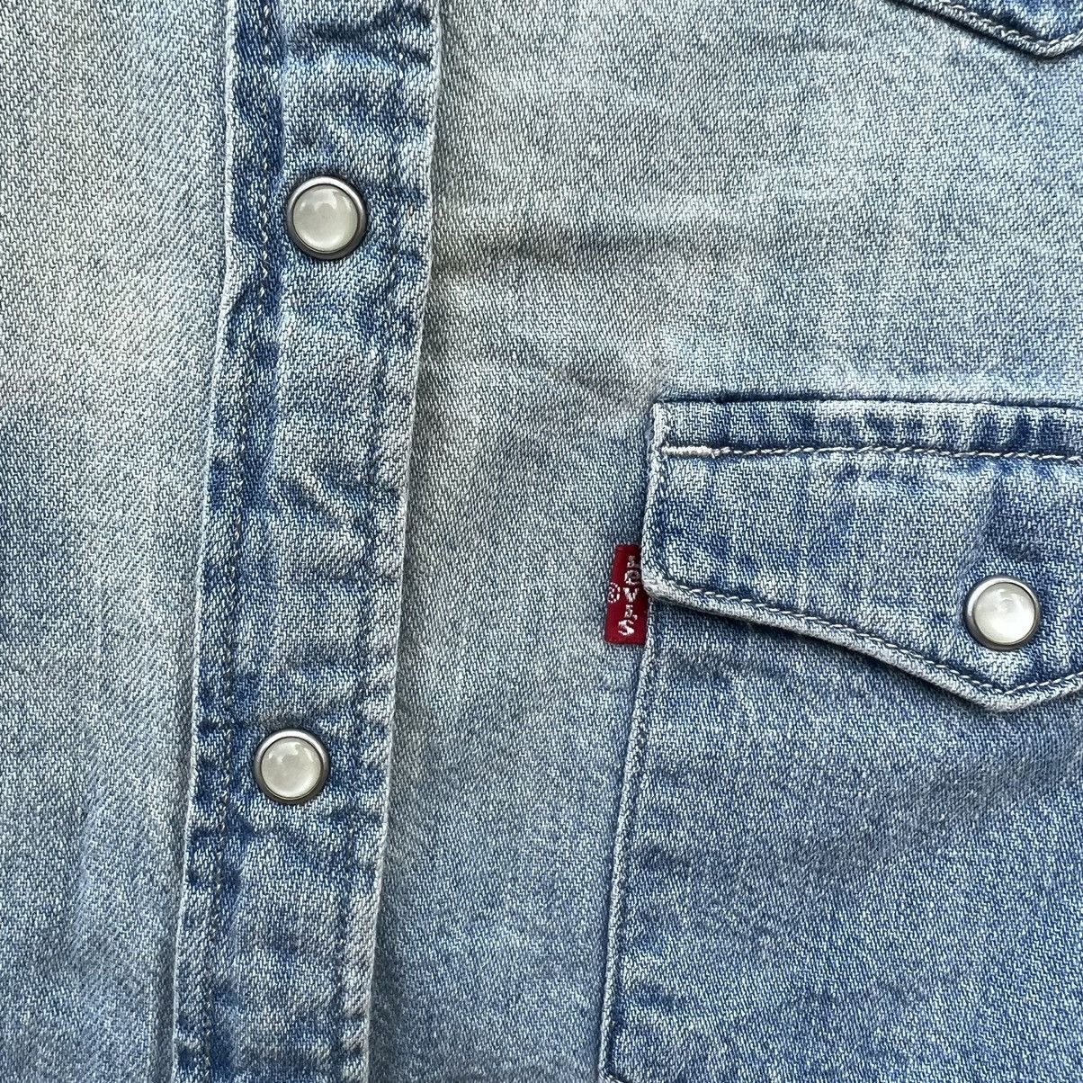 Levi's DENIM BUTTON JACKET LEVI’S PUNK STYLE FULL PRINT Size US S / EU 44-46 / 1 - 7 Thumbnail