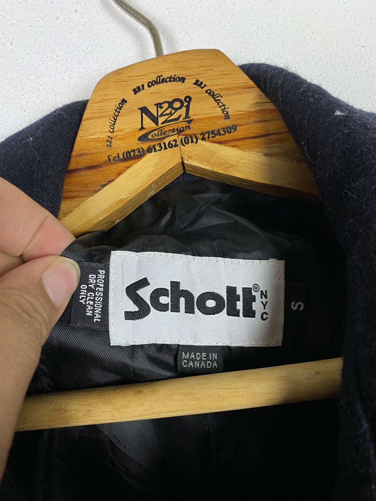 Schott Vintage Schott Made in Canada Cropped Duffle Coat Size US S / EU 44-46 / 1 - 2 Thumbnail