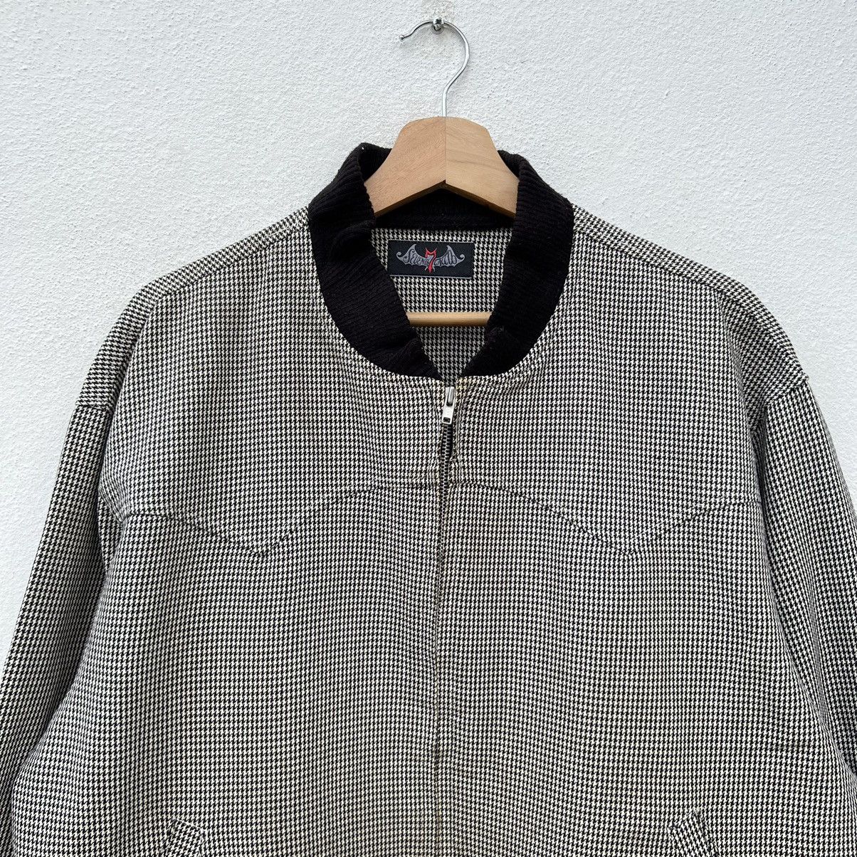Japanese Brand DEER FIELD ZIPPER JACKET TARTAN DESIGN MADE IN JAPAN Size US XL / EU 56 / 4 - 3 Thumbnail