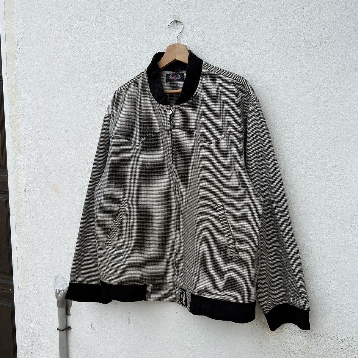 Japanese Brand DEER FIELD ZIPPER JACKET TARTAN DESIGN MADE IN JAPAN Size US XL / EU 56 / 4 - 2 Thumbnail