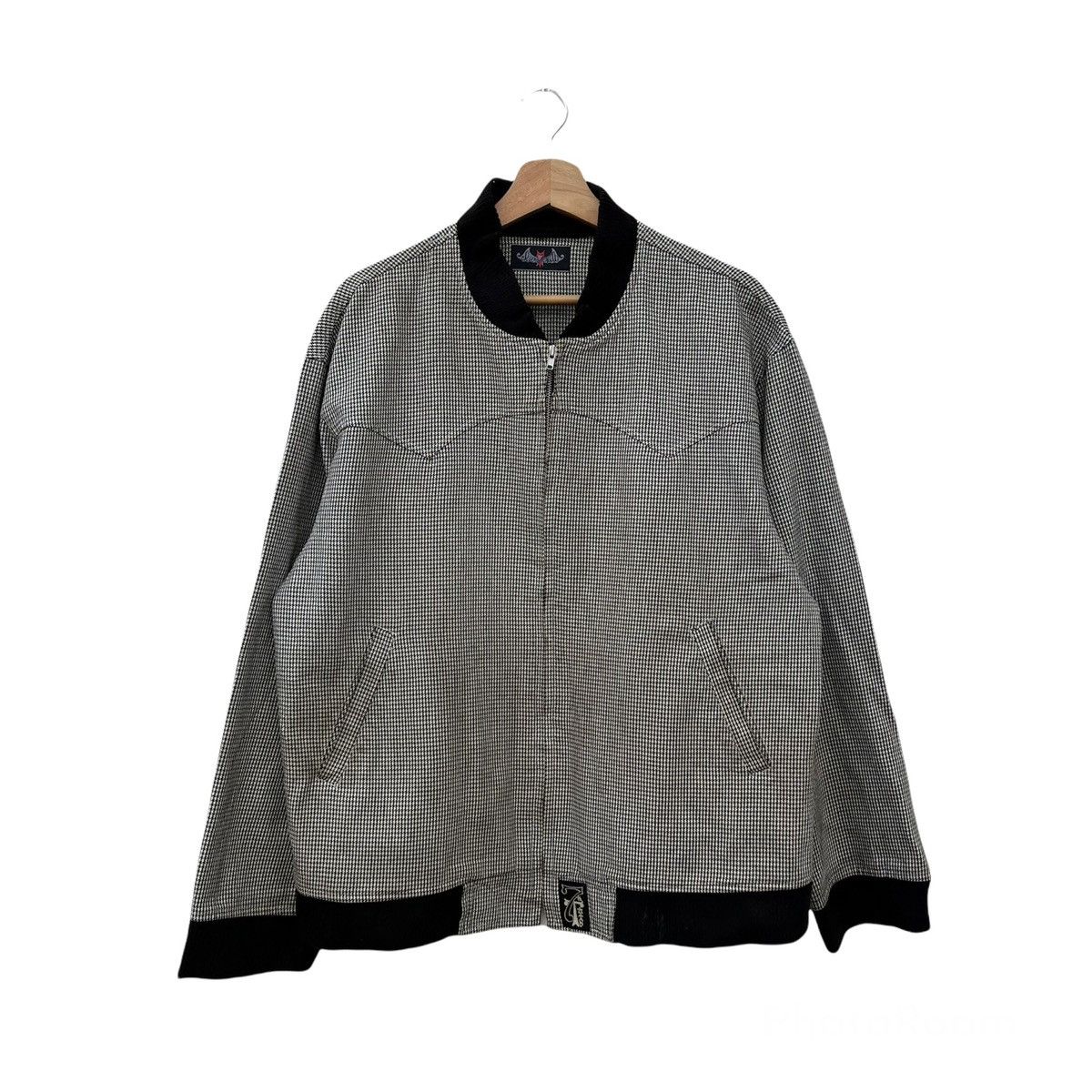 Japanese Brand DEER FIELD ZIPPER JACKET TARTAN DESIGN MADE IN JAPAN Size US XL / EU 56 / 4 - 1 Thumbnail