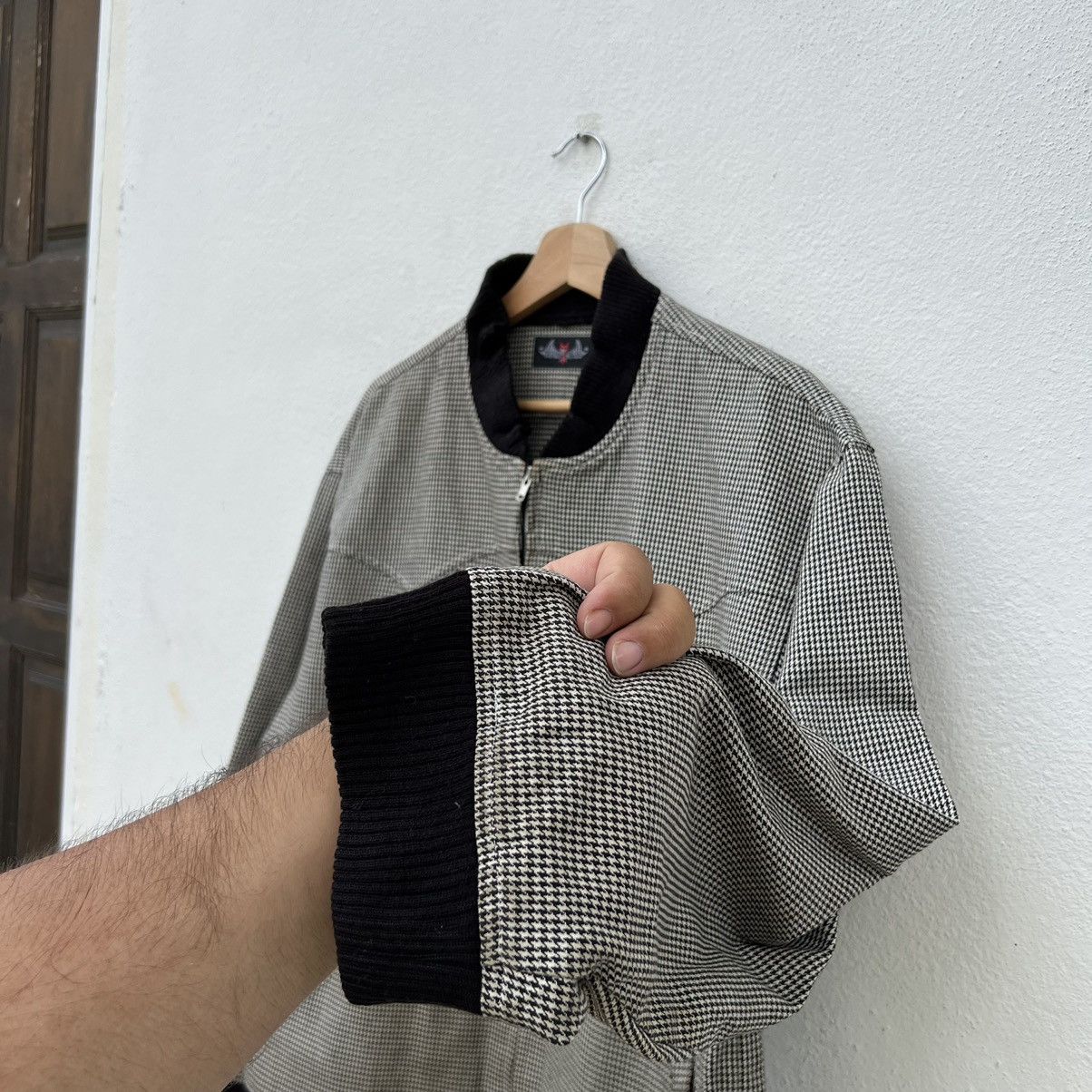 Japanese Brand DEER FIELD ZIPPER JACKET TARTAN DESIGN MADE IN JAPAN Size US XL / EU 56 / 4 - 7 Thumbnail
