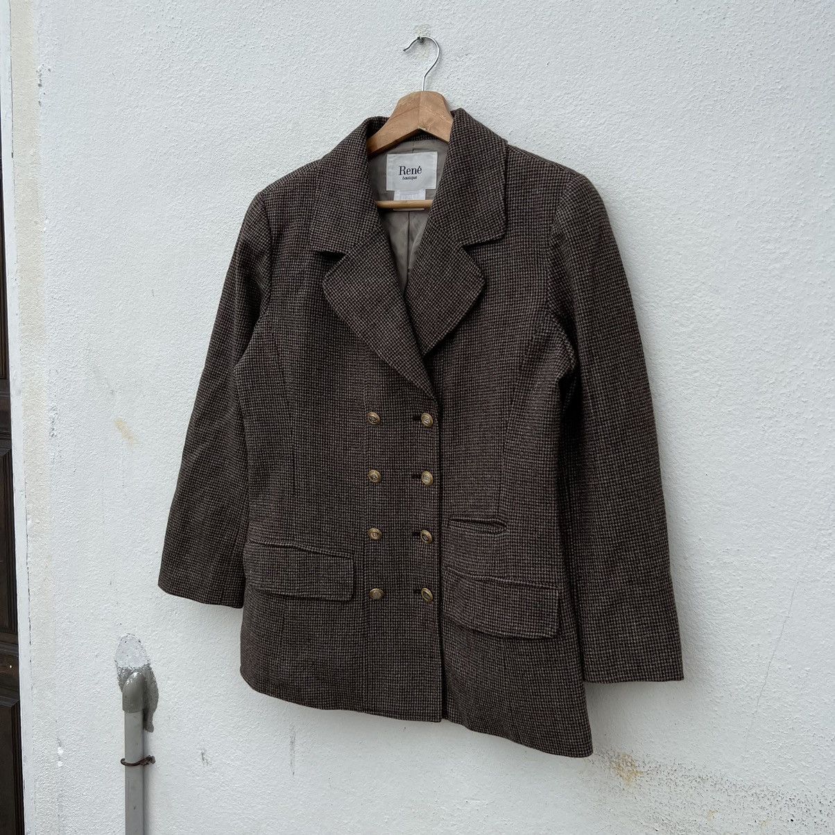 Japanese Brand Casual COAT RENE BOUTIQUE TISSUE MADE IN ITALY Size US M / EU 48-50 / 2 - 2 Thumbnail