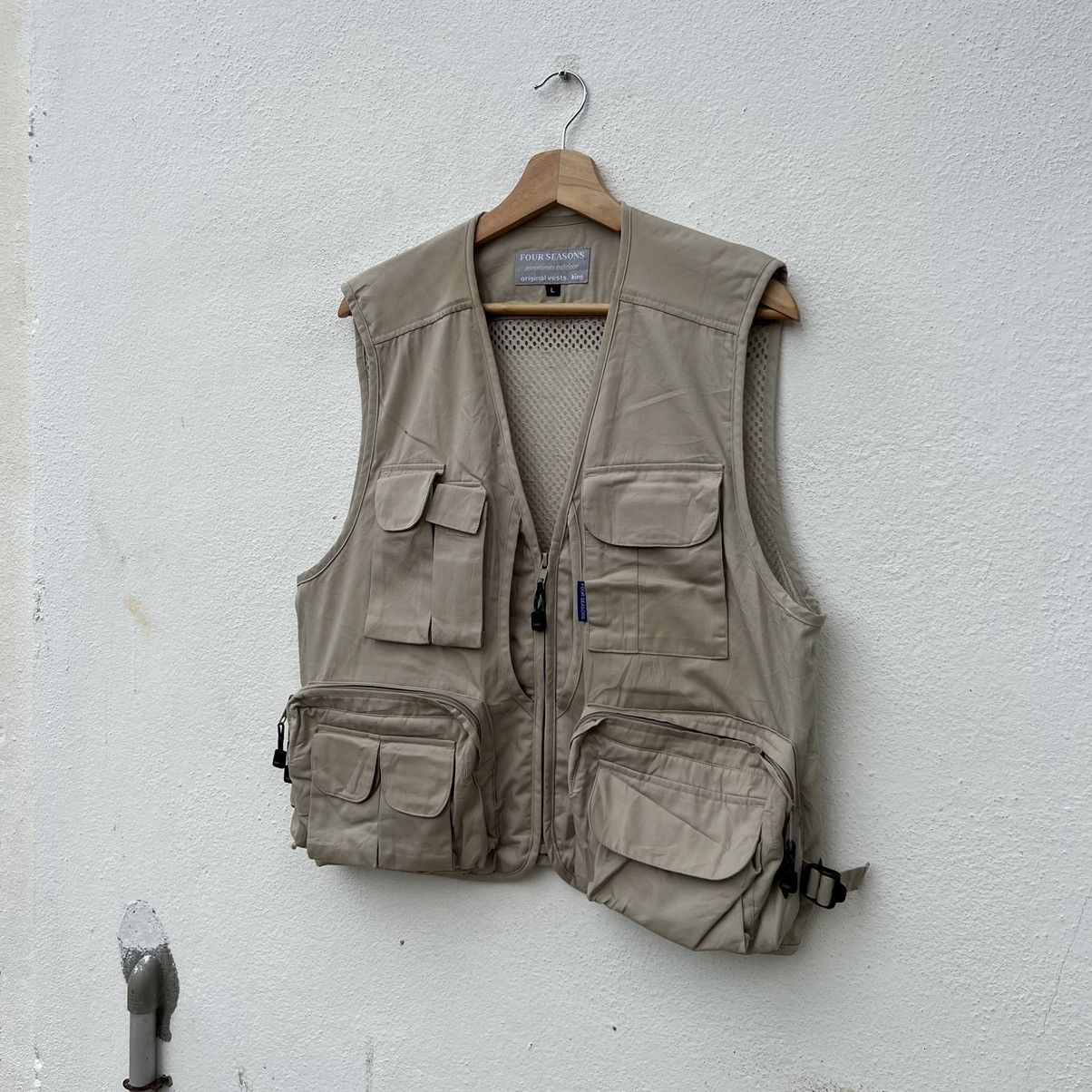 Japanese Brand ORIGINAL VEST FOUR SEASON UTILITY FUNCTION MULTI POCKET Size US M / EU 48-50 / 2 - 2 Thumbnail