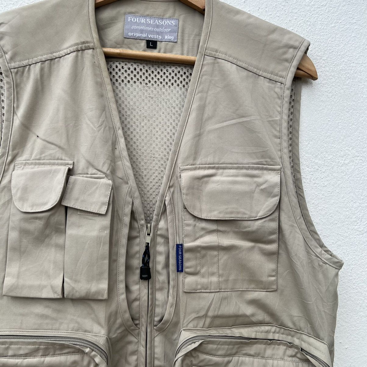 Japanese Brand ORIGINAL VEST FOUR SEASON UTILITY FUNCTION MULTI POCKET Size US M / EU 48-50 / 2 - 3 Thumbnail
