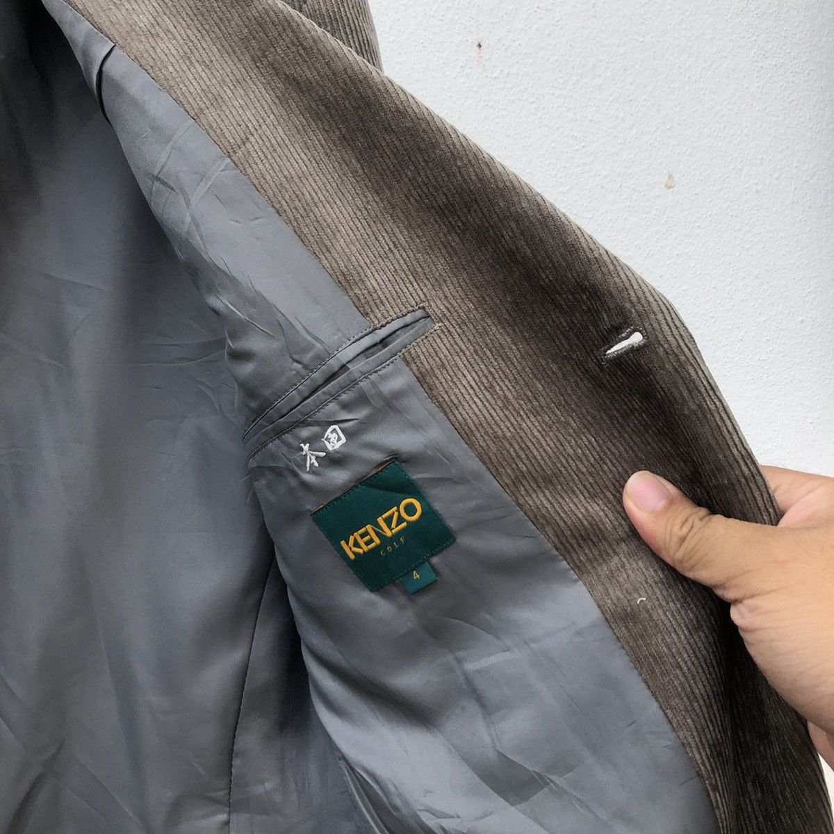 Kenzo 💥LAST DROP💥Luxury Double Breast KENZO Corduroy Size US L / EU 52-54 / 3 - 10 Thumbnail