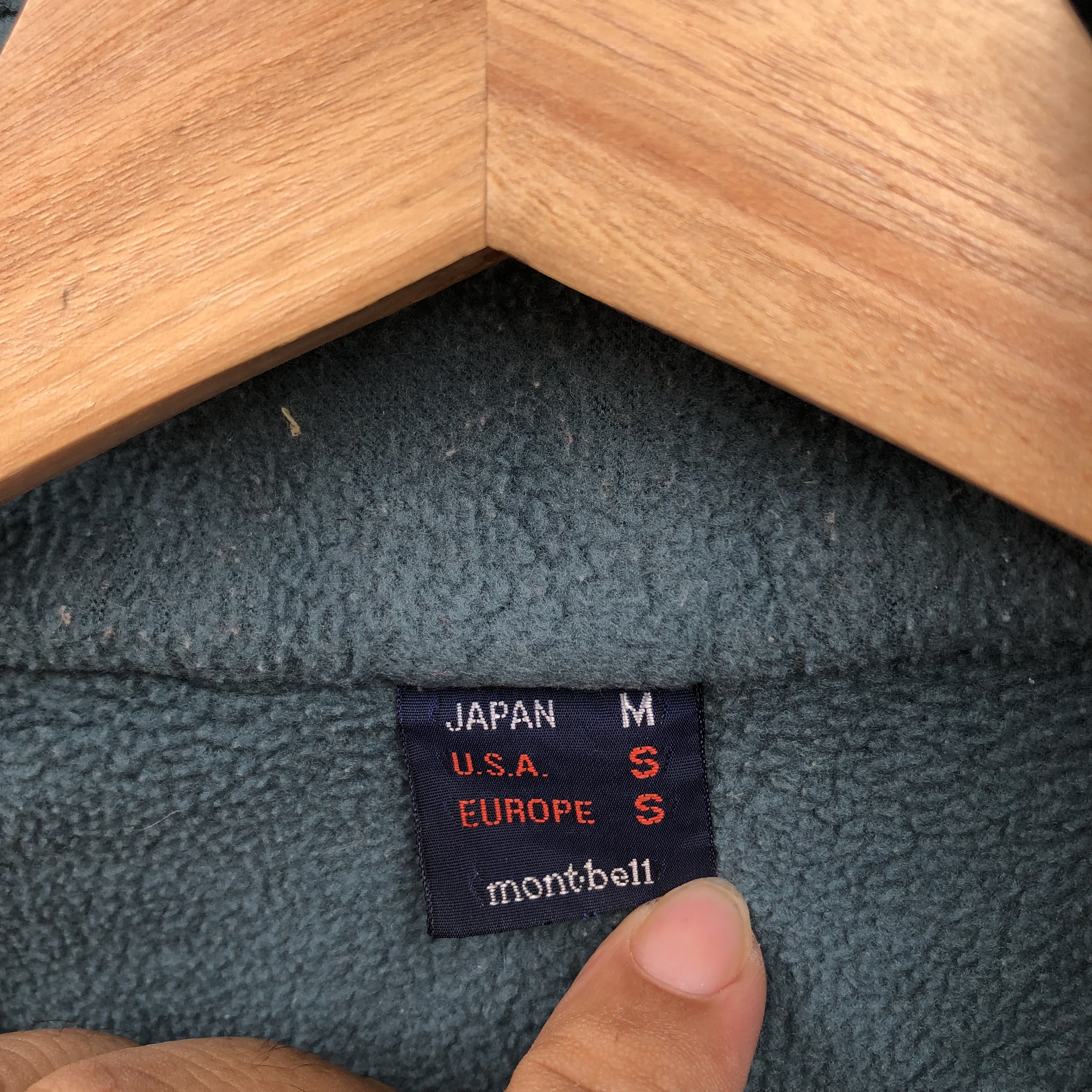 Japanese Brand MONTBELL POLARTEC FLEECE JACKET Size US M / EU 48-50 / 2 - 8 Thumbnail
