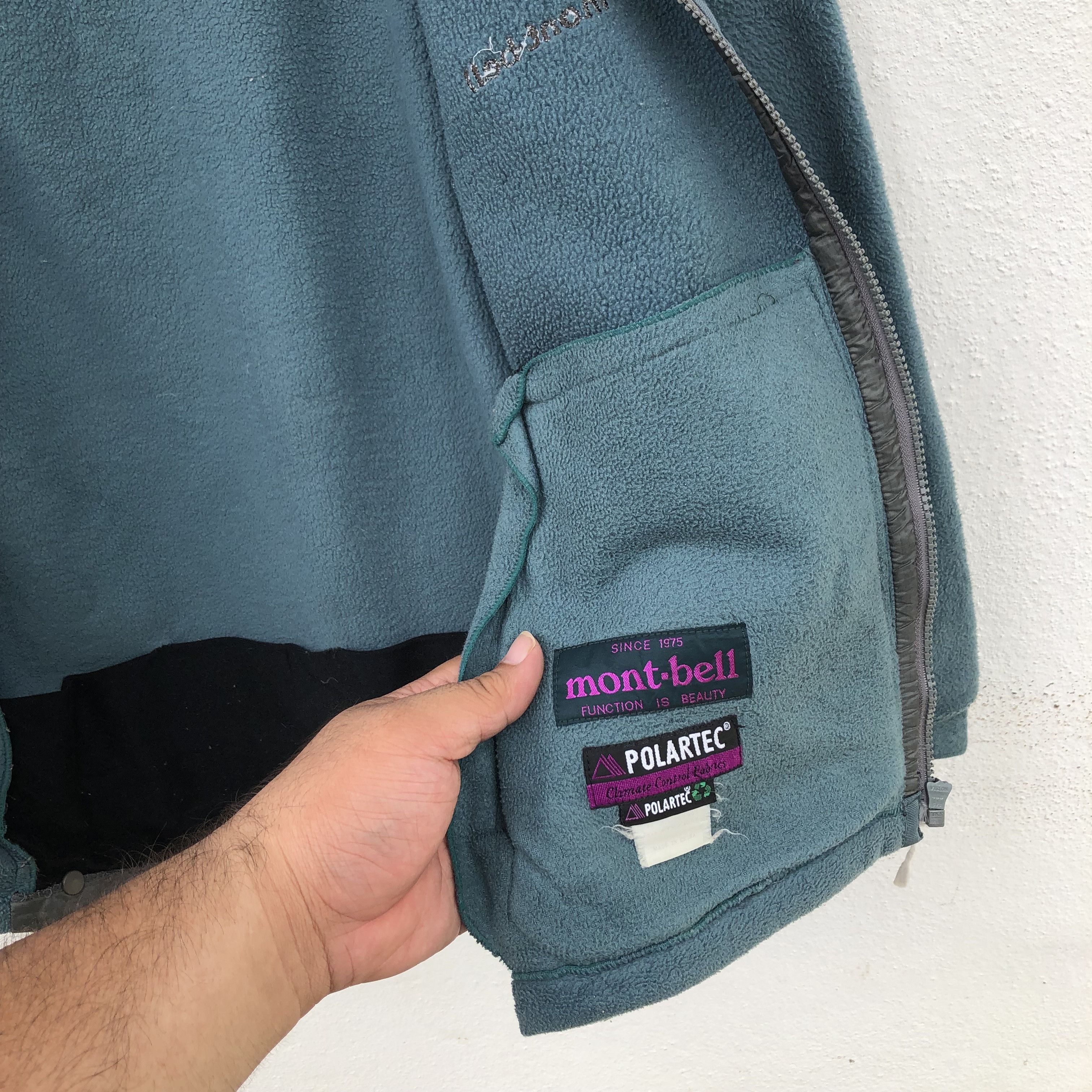 Japanese Brand MONTBELL POLARTEC FLEECE JACKET Size US M / EU 48-50 / 2 - 7 Thumbnail