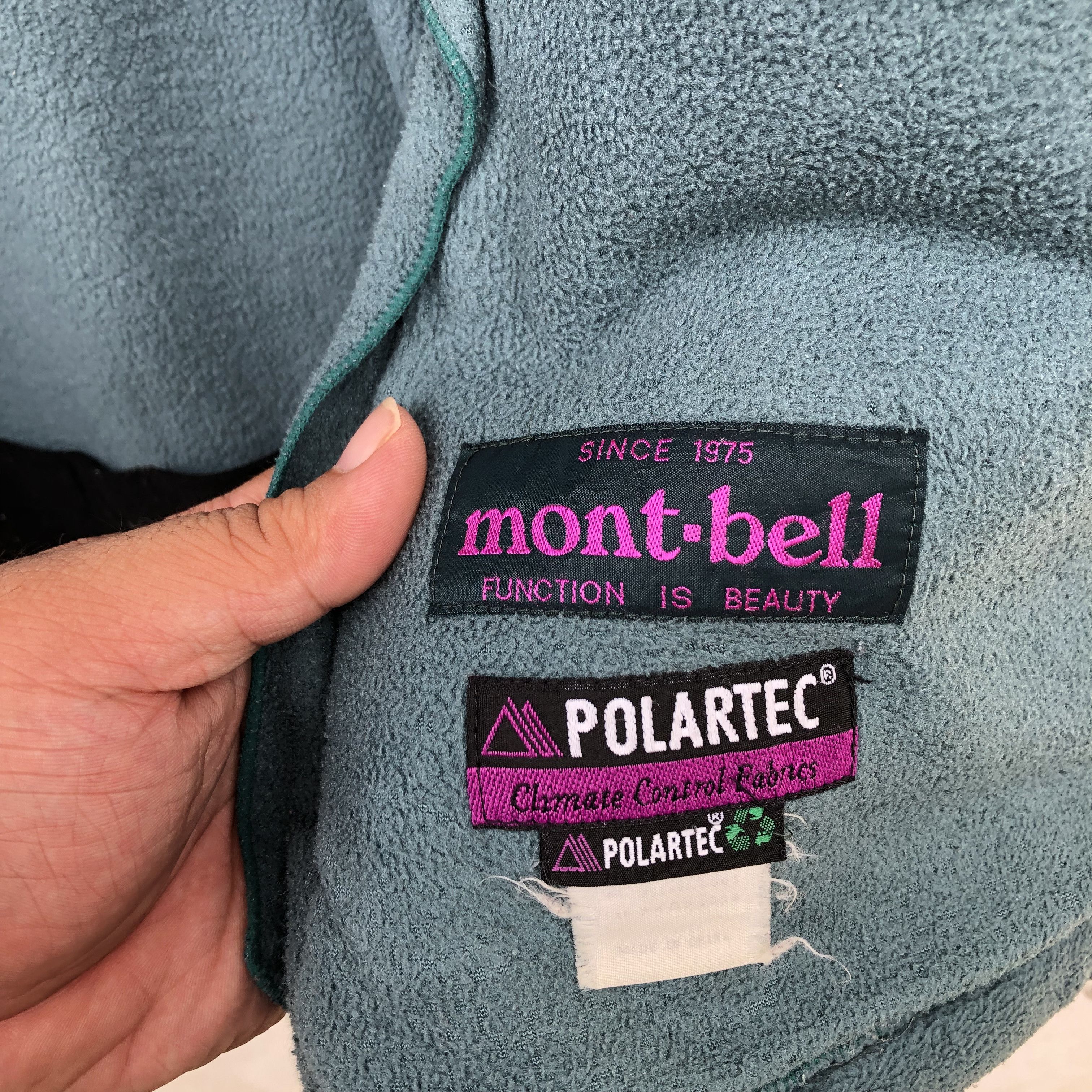 Japanese Brand MONTBELL POLARTEC FLEECE JACKET Size US M / EU 48-50 / 2 - 9 Thumbnail