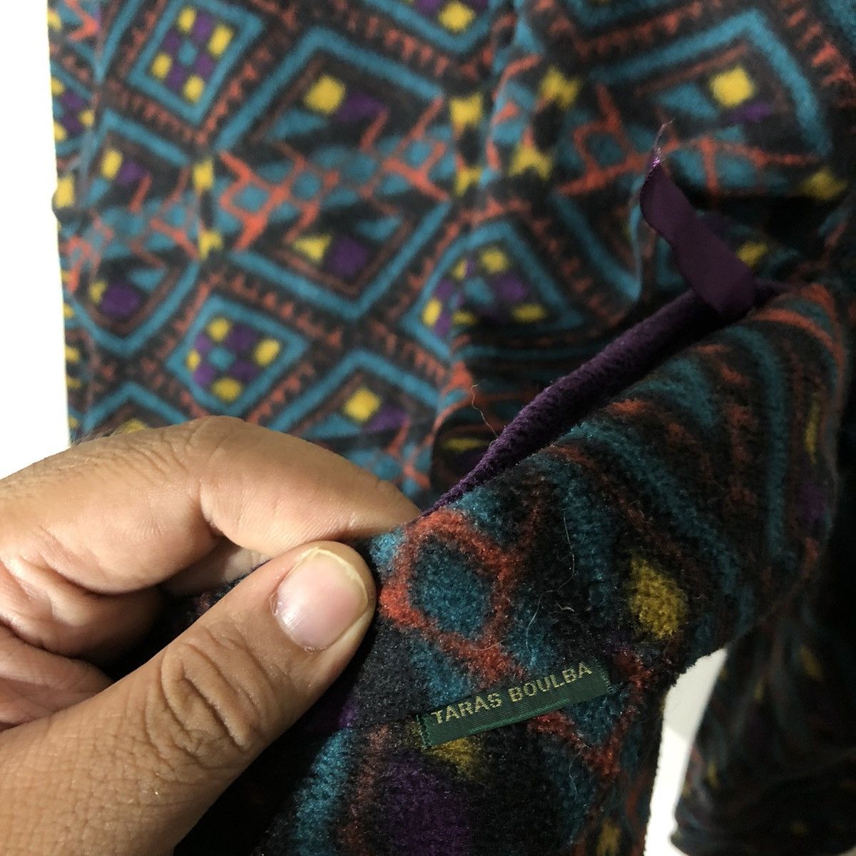 Japanese Brand POLARTEC NAVAJO BANDANNA INSPIRED BY KAPITAL JAPAN Size US L / EU 52-54 / 3 - 5 Thumbnail