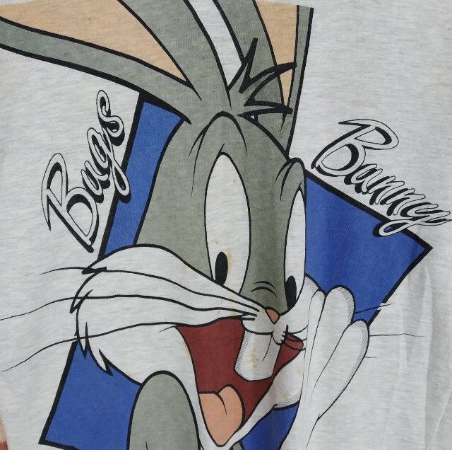 Cartoon Network Vintage 90s Cartoon Bug Bunny Funny Cartoon By Looney Tunes Size US L / EU 52-54 / 3 - 4 Thumbnail