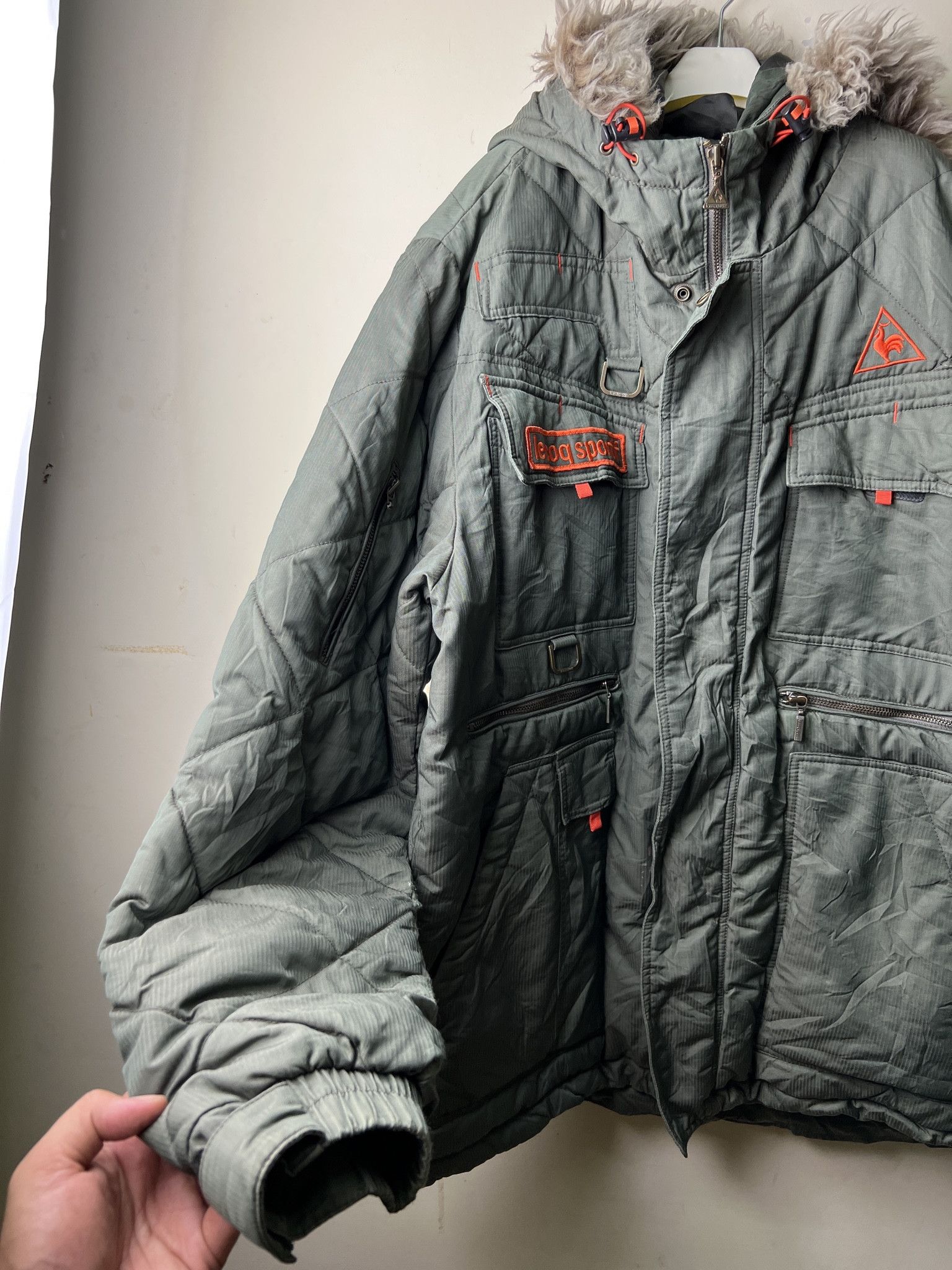 Le Coq Sportif 🔥Very Rare Le Coq Sportif Fishtail Military Jackets Size US M / EU 48-50 / 2 - 7 Thumbnail