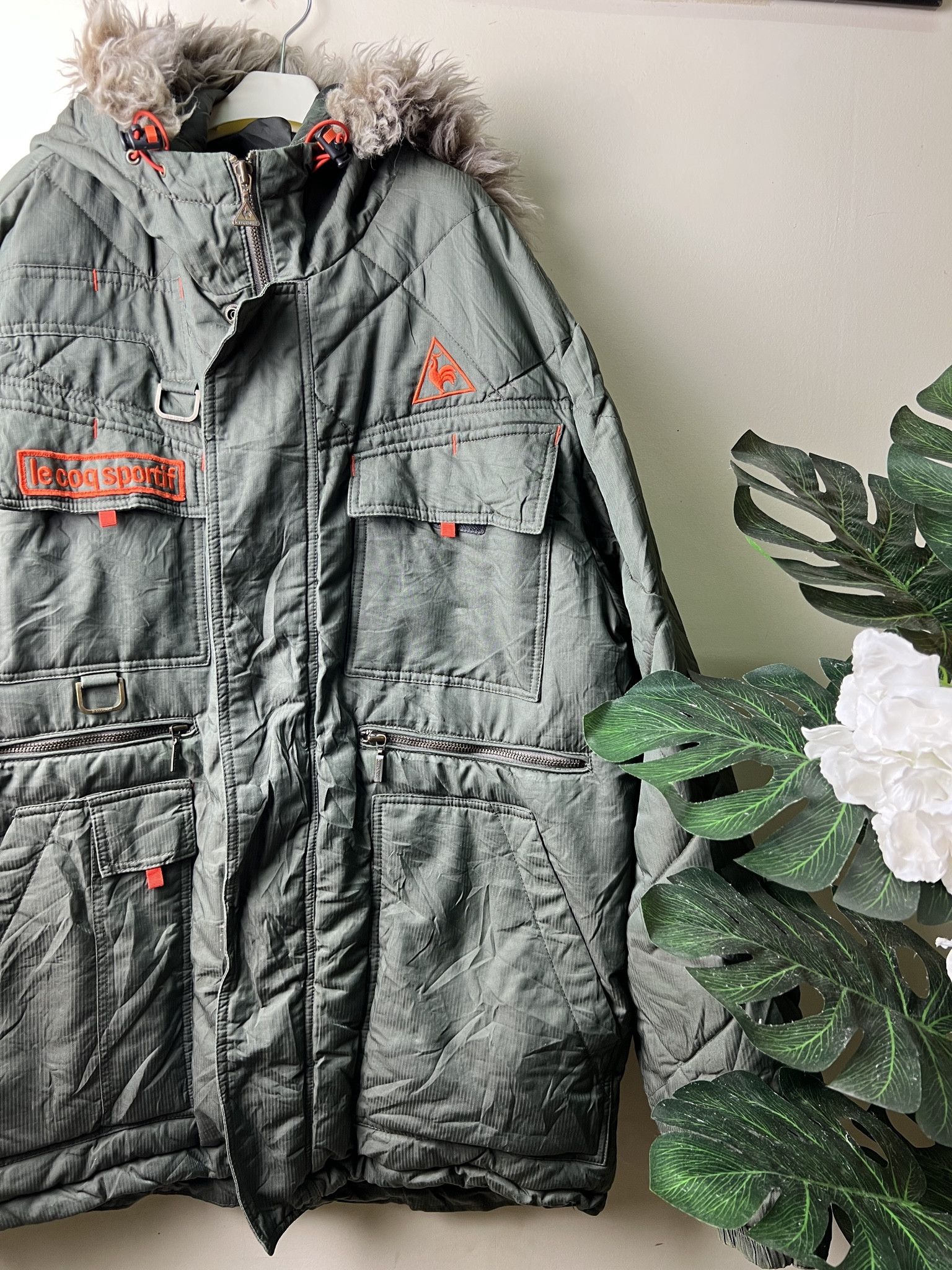 Le Coq Sportif 🔥Very Rare Le Coq Sportif Fishtail Military Jackets Size US M / EU 48-50 / 2 - 3 Thumbnail