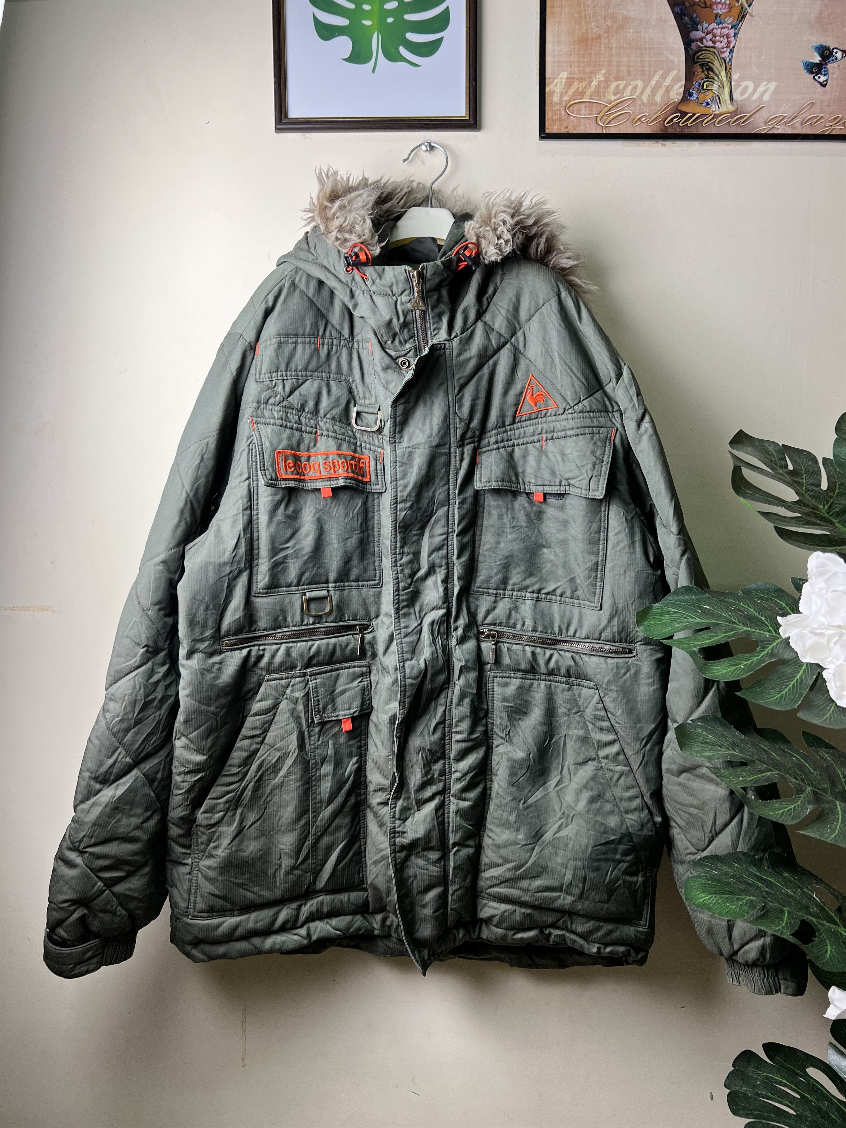 Le Coq Sportif 🔥Very Rare Le Coq Sportif Fishtail Military Jackets Size US M / EU 48-50 / 2 - 1 Thumbnail