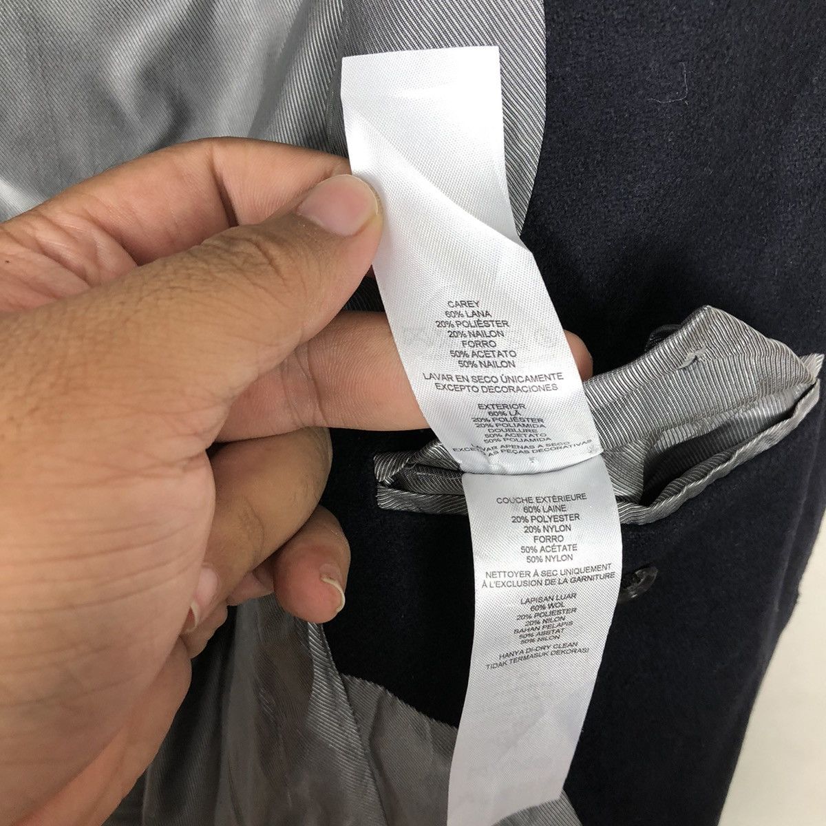 Armani Exchange AX ARMANI EXCHANGE JACKET - BLACK Size US M / EU 48-50 / 2 - 13 Thumbnail