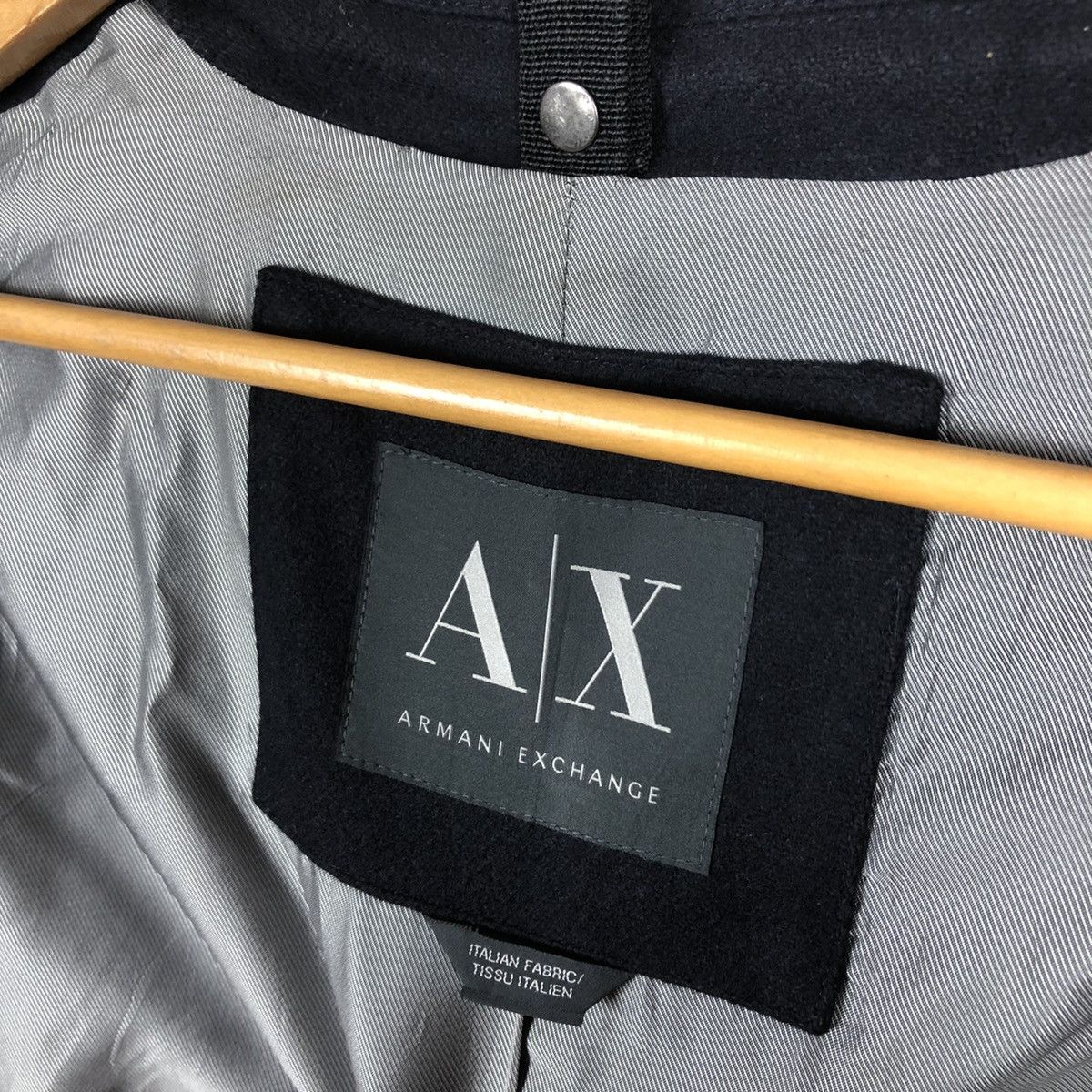 Armani Exchange AX ARMANI EXCHANGE JACKET - BLACK Size US M / EU 48-50 / 2 - 10 Thumbnail