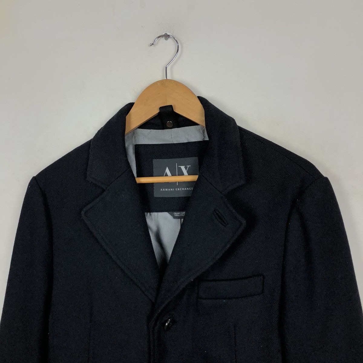 Armani Exchange AX ARMANI EXCHANGE JACKET - BLACK Size US M / EU 48-50 / 2 - 4 Thumbnail