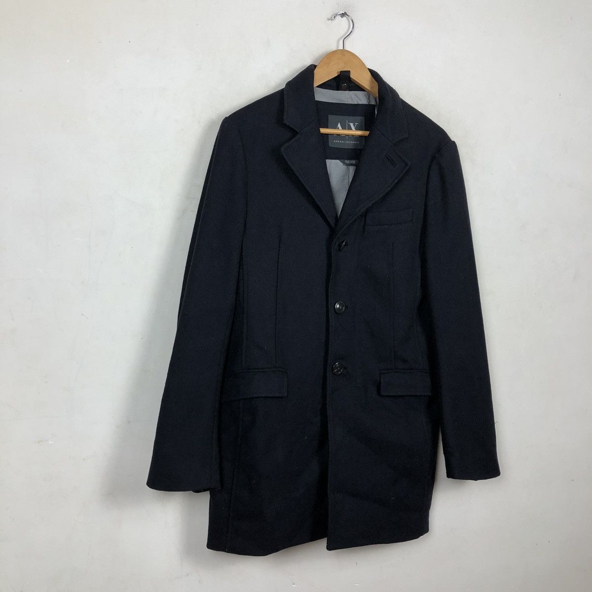 Armani Exchange AX ARMANI EXCHANGE JACKET - BLACK Size US M / EU 48-50 / 2 - 3 Thumbnail