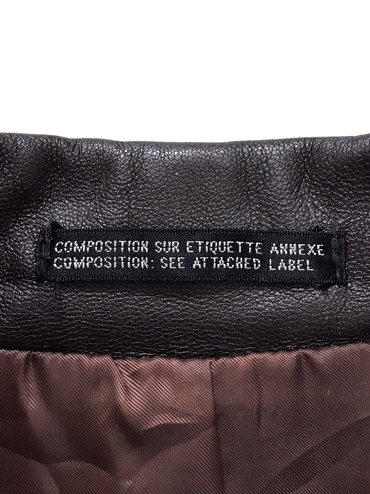 Japanese Brand INED Japan Sheep Leather Blazer Size S / US 4 / IT 40 - 4 Thumbnail