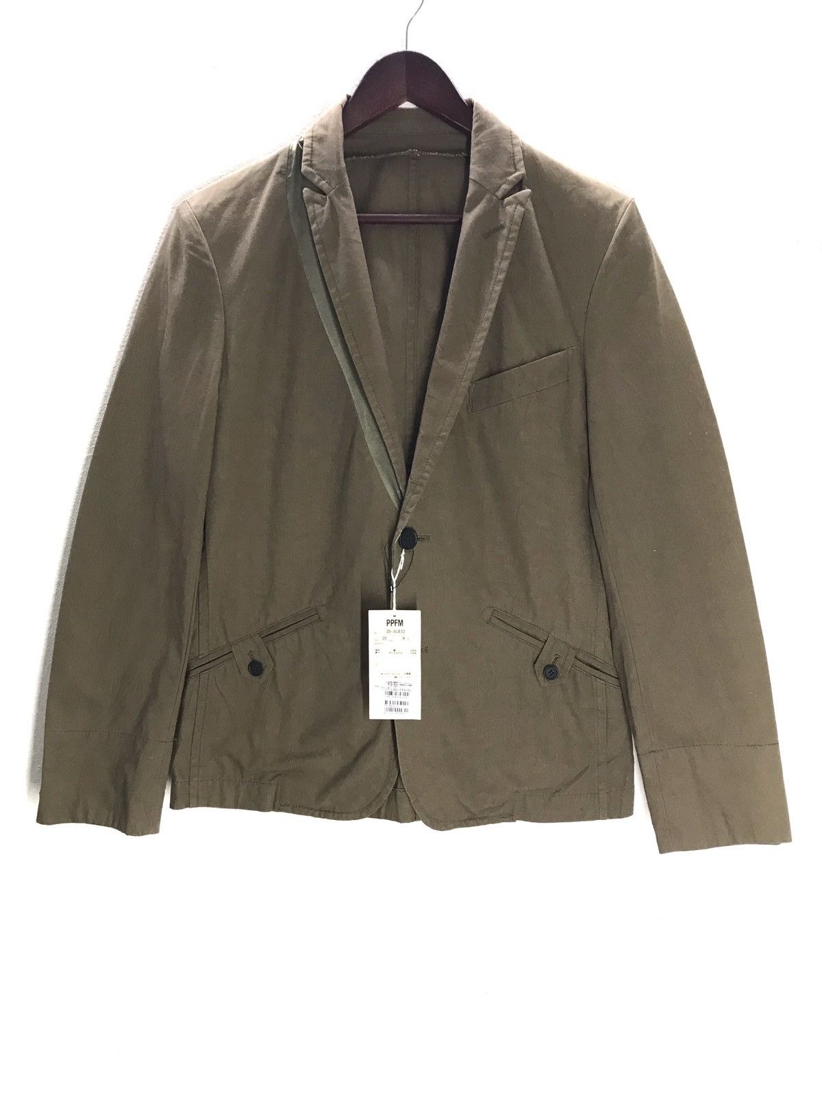Japanese Brand × PPFM Japanese PPFM Skull Design Blazer Coat Jacket Size 38L - 2 Thumbnail