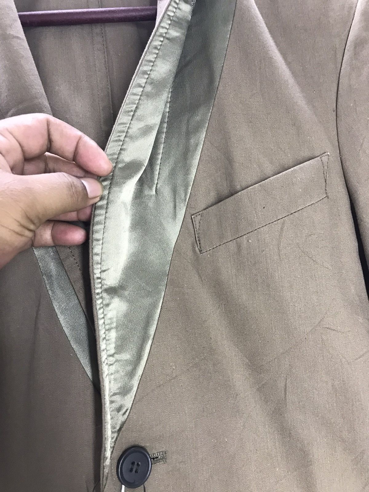 Japanese Brand × PPFM Japanese PPFM Skull Design Blazer Coat Jacket Size 38L - 6 Thumbnail
