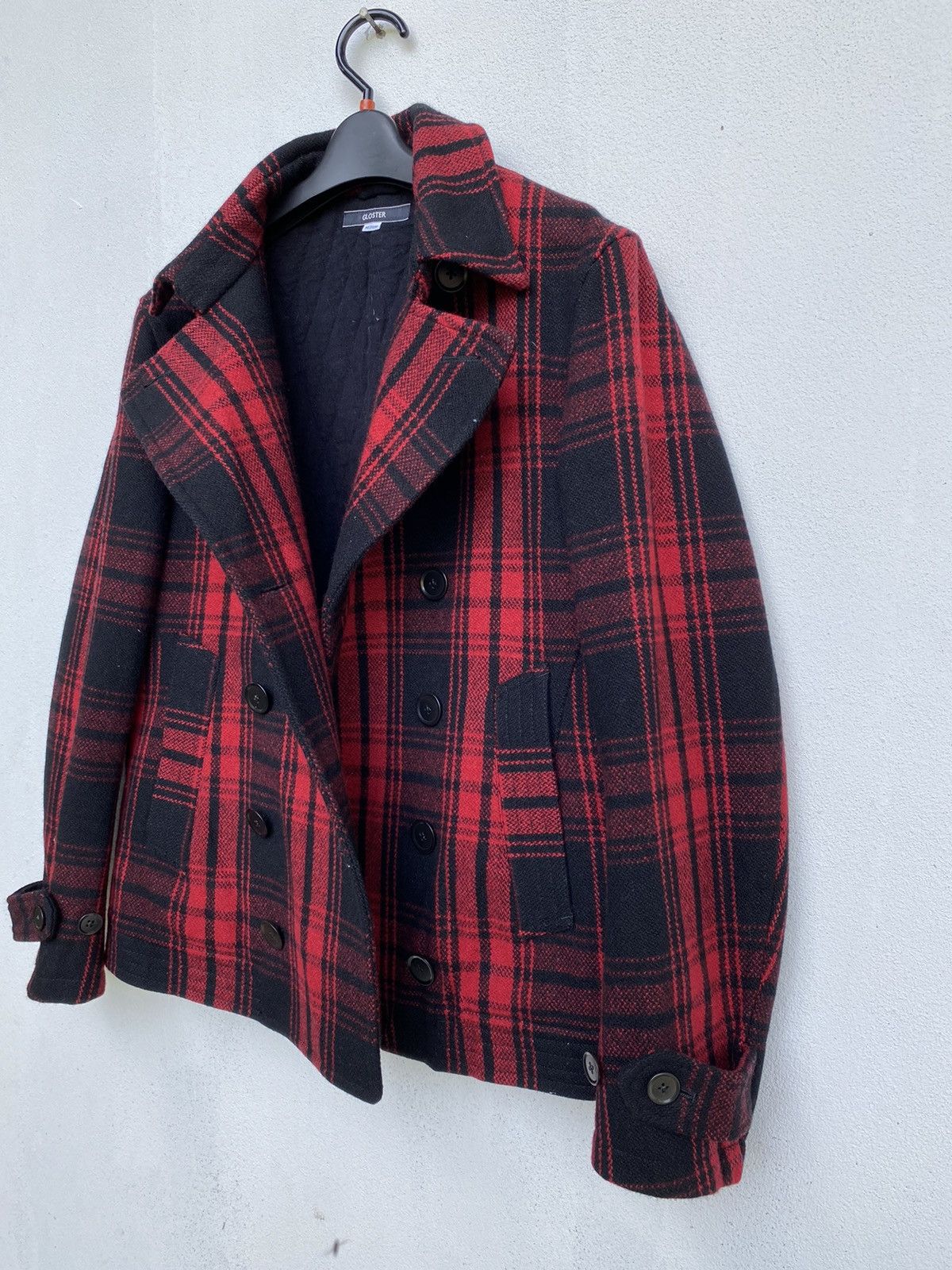 Designer × Issey Miyake × Japanese Brand GK154 GLOSTER DOUBLE BREAST JACKET INSPIRED ISSEY MIYAKE Size US M / EU 48-50 / 2 - 5 Thumbnail