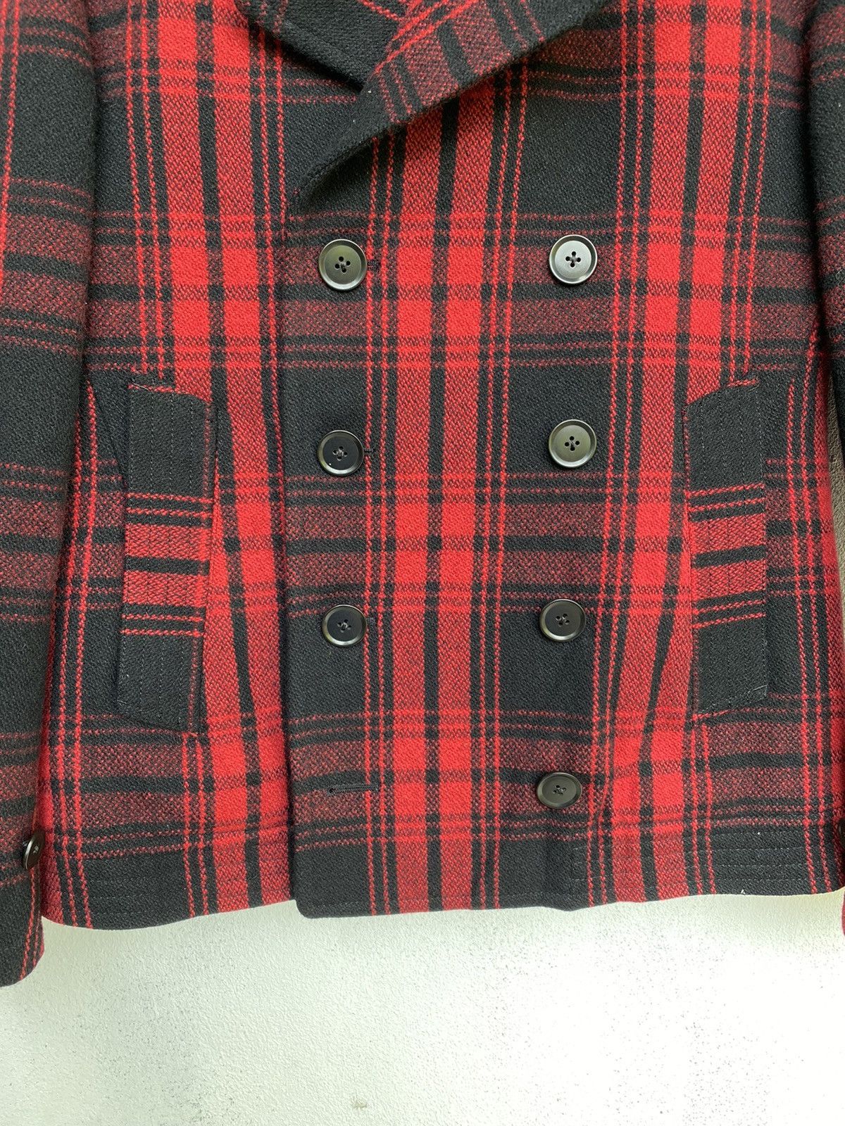 Designer × Issey Miyake × Japanese Brand GK154 GLOSTER DOUBLE BREAST JACKET INSPIRED ISSEY MIYAKE Size US M / EU 48-50 / 2 - 11 Thumbnail