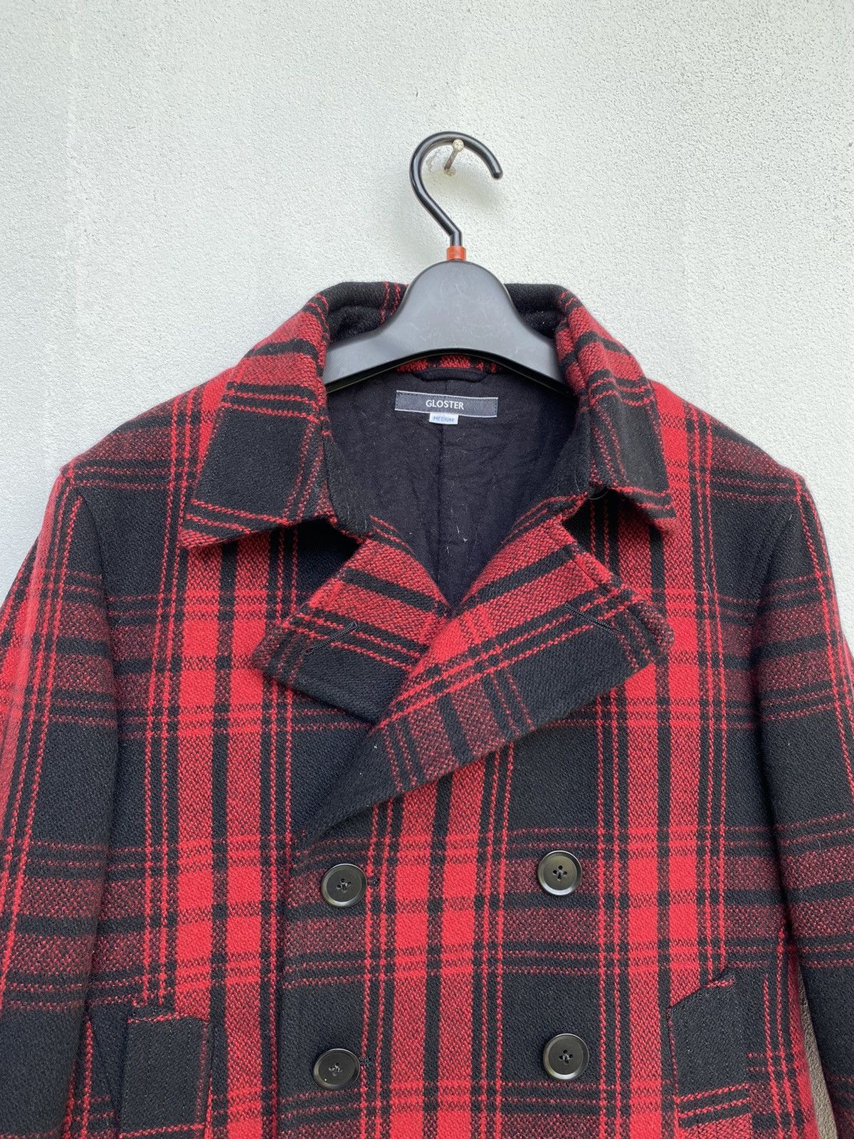 Designer × Issey Miyake × Japanese Brand GK154 GLOSTER DOUBLE BREAST JACKET INSPIRED ISSEY MIYAKE Size US M / EU 48-50 / 2 - 10 Thumbnail