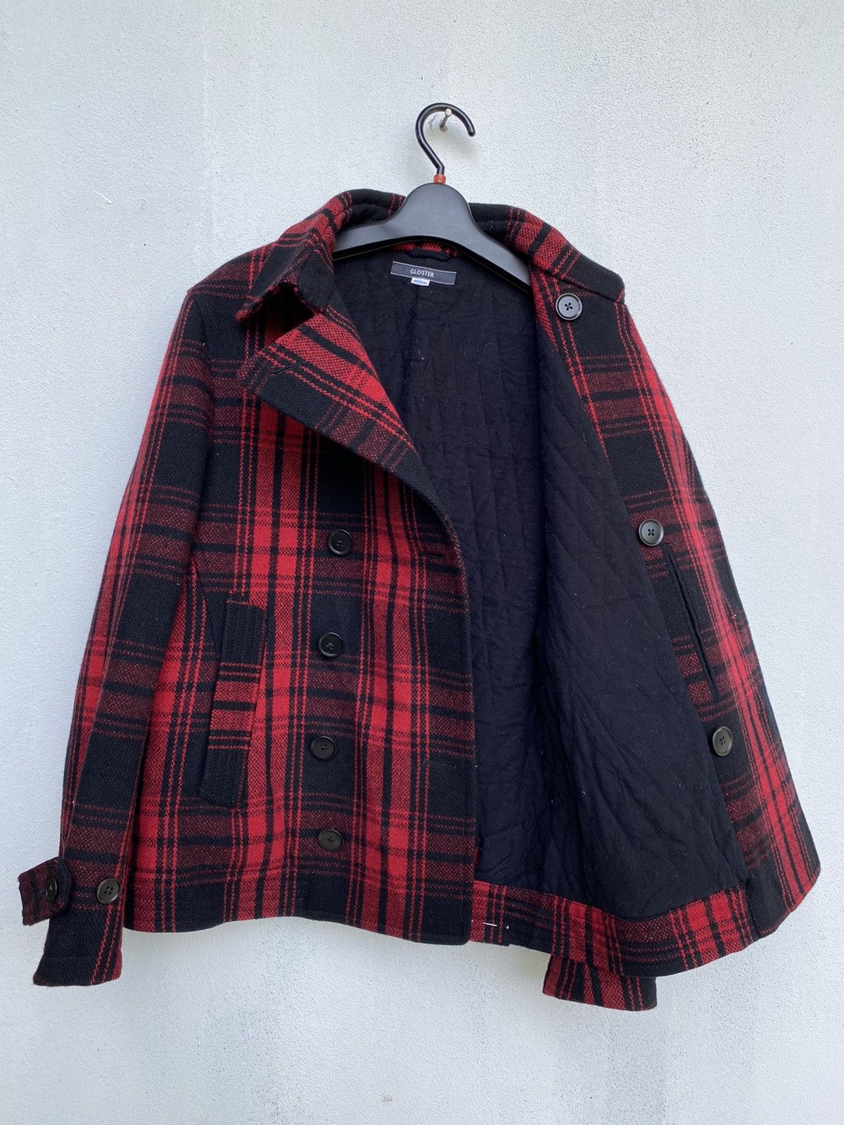 Designer × Issey Miyake × Japanese Brand GK154 GLOSTER DOUBLE BREAST JACKET INSPIRED ISSEY MIYAKE Size US M / EU 48-50 / 2 - 7 Thumbnail