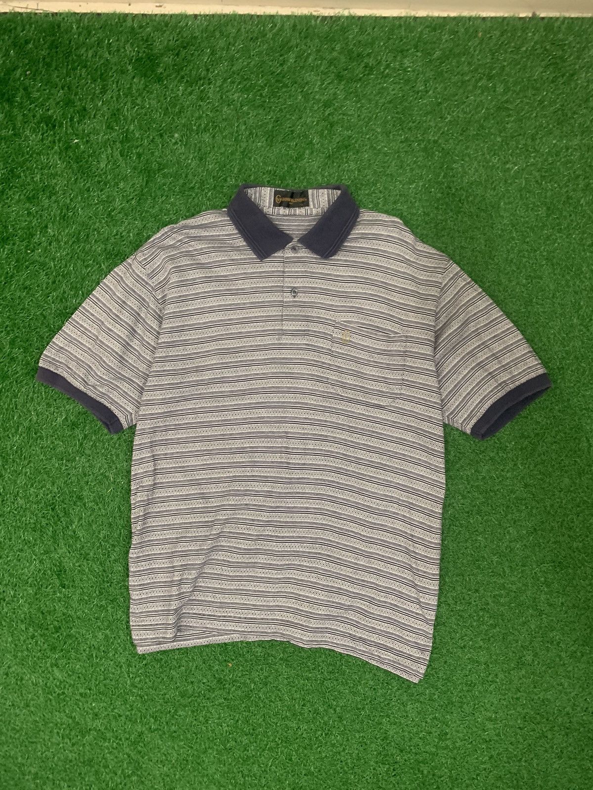 Gianni Valentino × Japanese Brand × Vintage Vintage Gianni Valentino Italy Polo Size US L / EU 52-54 / 3 - 1 Thumbnail