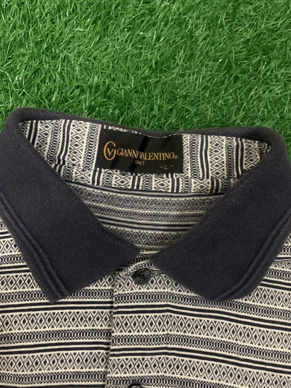 Gianni Valentino × Japanese Brand × Vintage Vintage Gianni Valentino Italy Polo Size US L / EU 52-54 / 3 - 9 Thumbnail