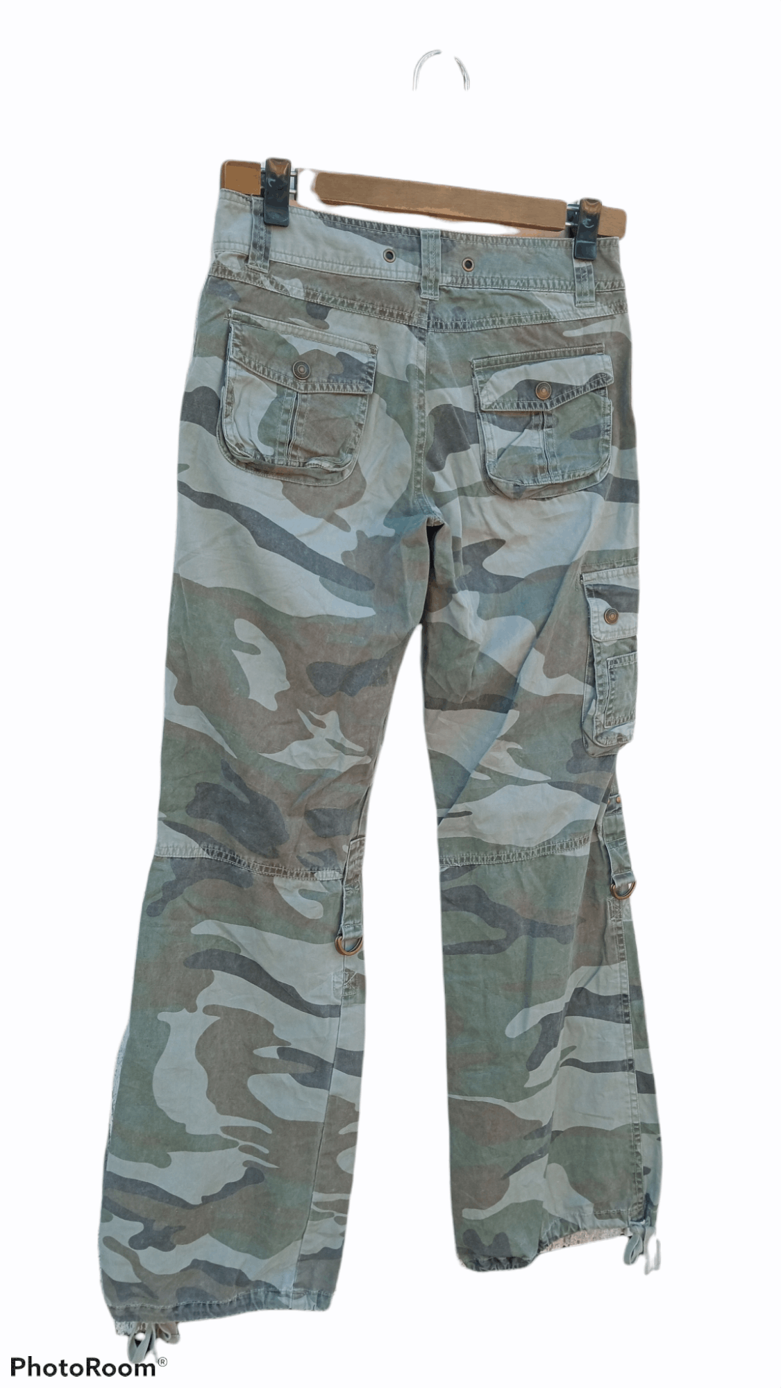 Japanese Brand 🔥🔥Rote Rose Military Camouflage Multipocket Cargo Pants Size US 28 / EU 44 - 19 Thumbnail