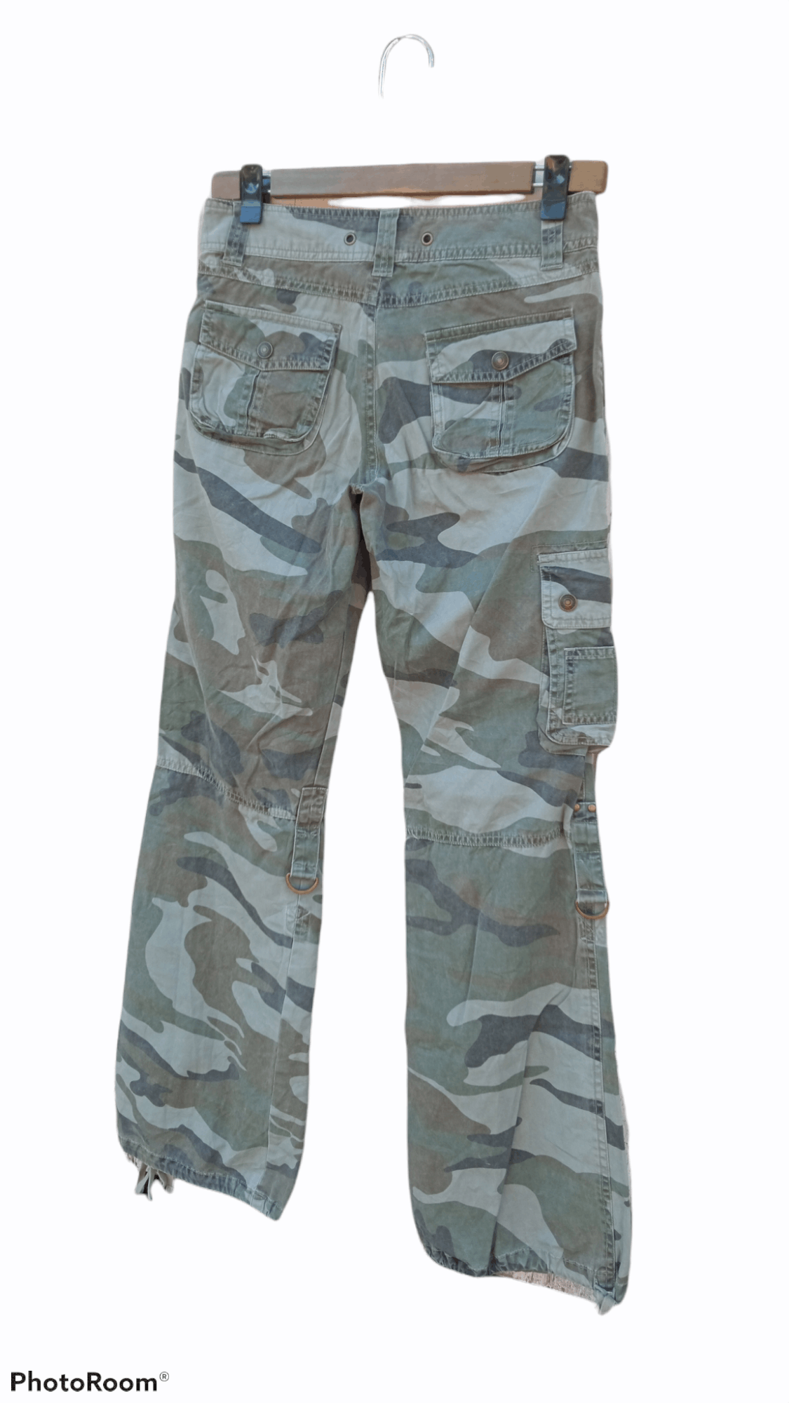 Japanese Brand 🔥🔥Rote Rose Military Camouflage Multipocket Cargo Pants Size US 28 / EU 44 - 20 Thumbnail