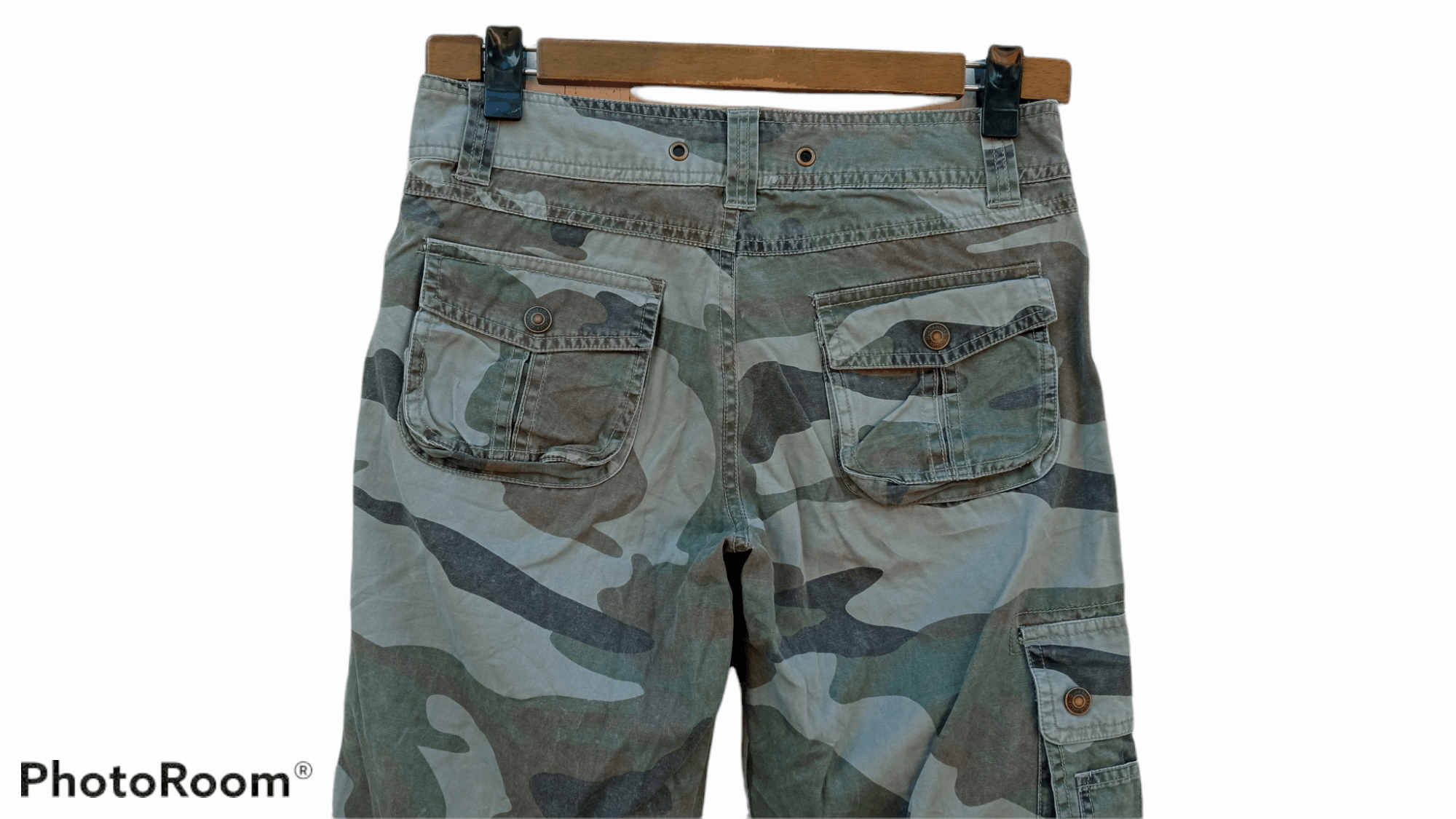 Japanese Brand 🔥🔥Rote Rose Military Camouflage Multipocket Cargo Pants Size US 28 / EU 44 - 21 Thumbnail