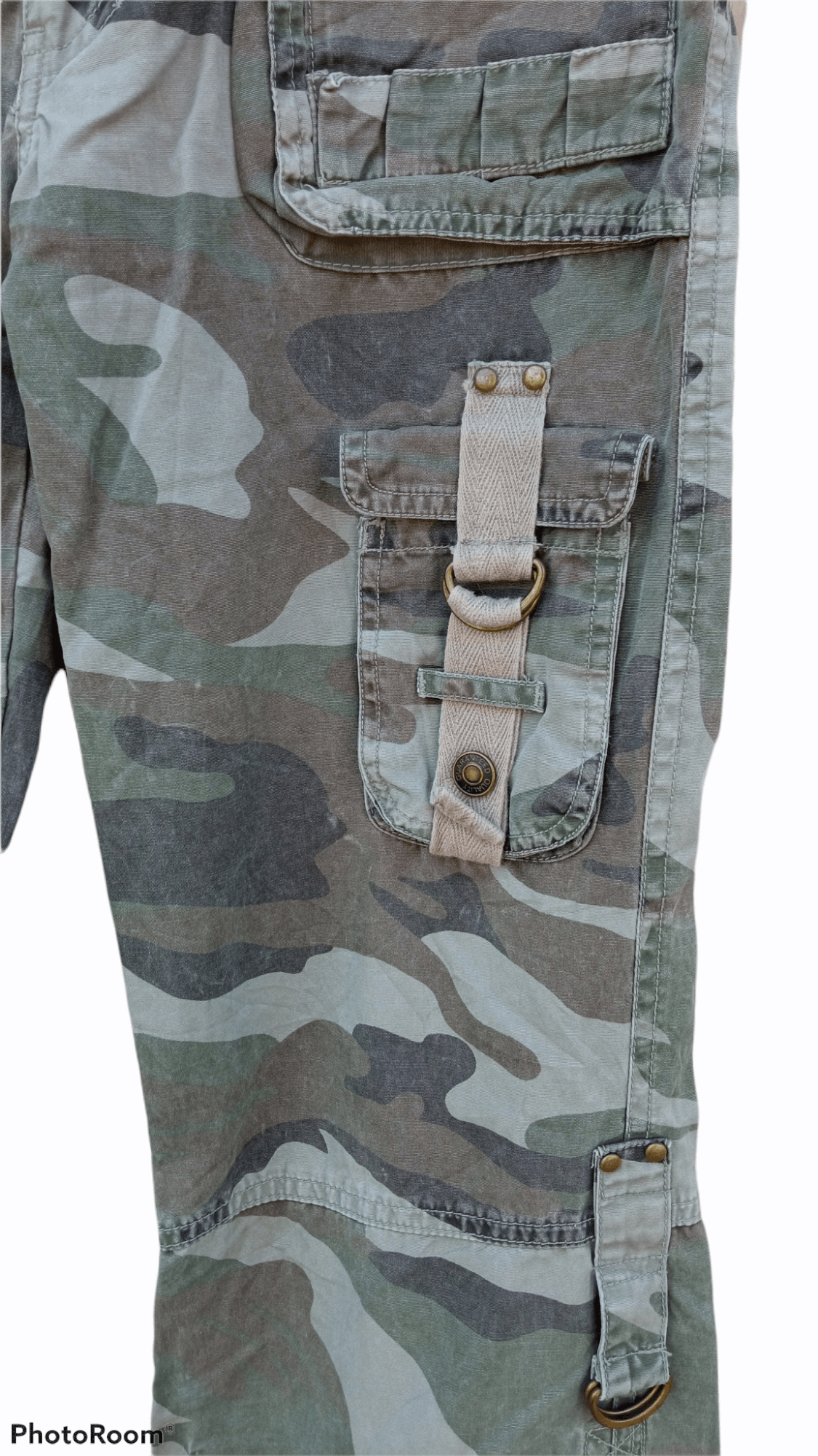 Japanese Brand 🔥🔥Rote Rose Military Camouflage Multipocket Cargo Pants Size US 28 / EU 44 - 10 Thumbnail