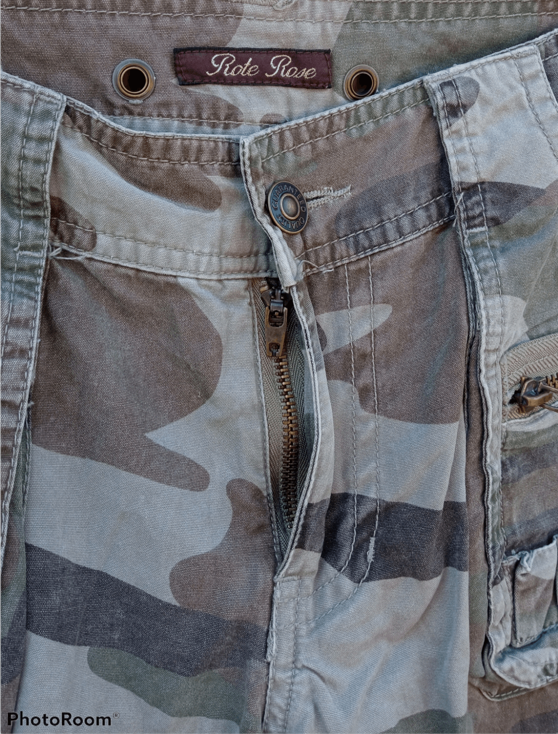 Japanese Brand 🔥🔥Rote Rose Military Camouflage Multipocket Cargo Pants Size US 28 / EU 44 - 16 Thumbnail