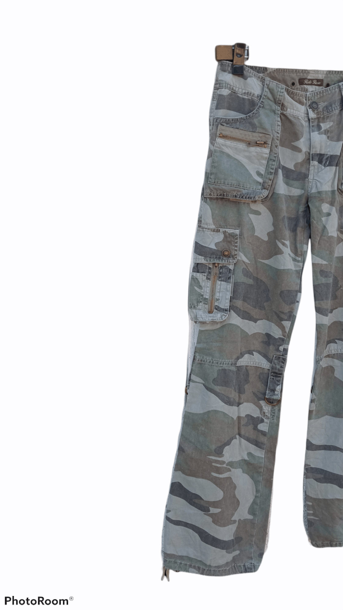 Japanese Brand 🔥🔥Rote Rose Military Camouflage Multipocket Cargo Pants Size US 28 / EU 44 - 5 Thumbnail