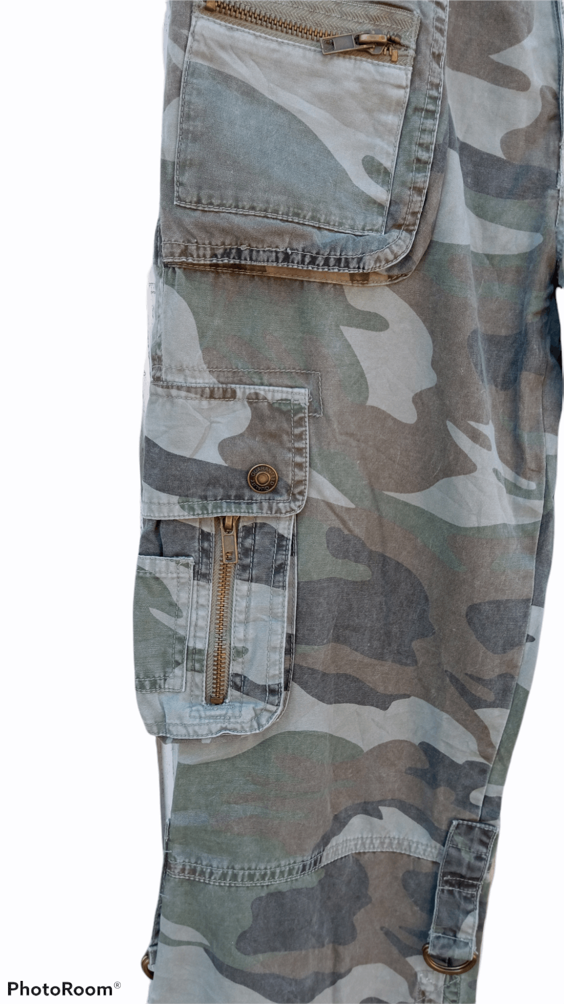 Japanese Brand 🔥🔥Rote Rose Military Camouflage Multipocket Cargo Pants Size US 28 / EU 44 - 11 Thumbnail