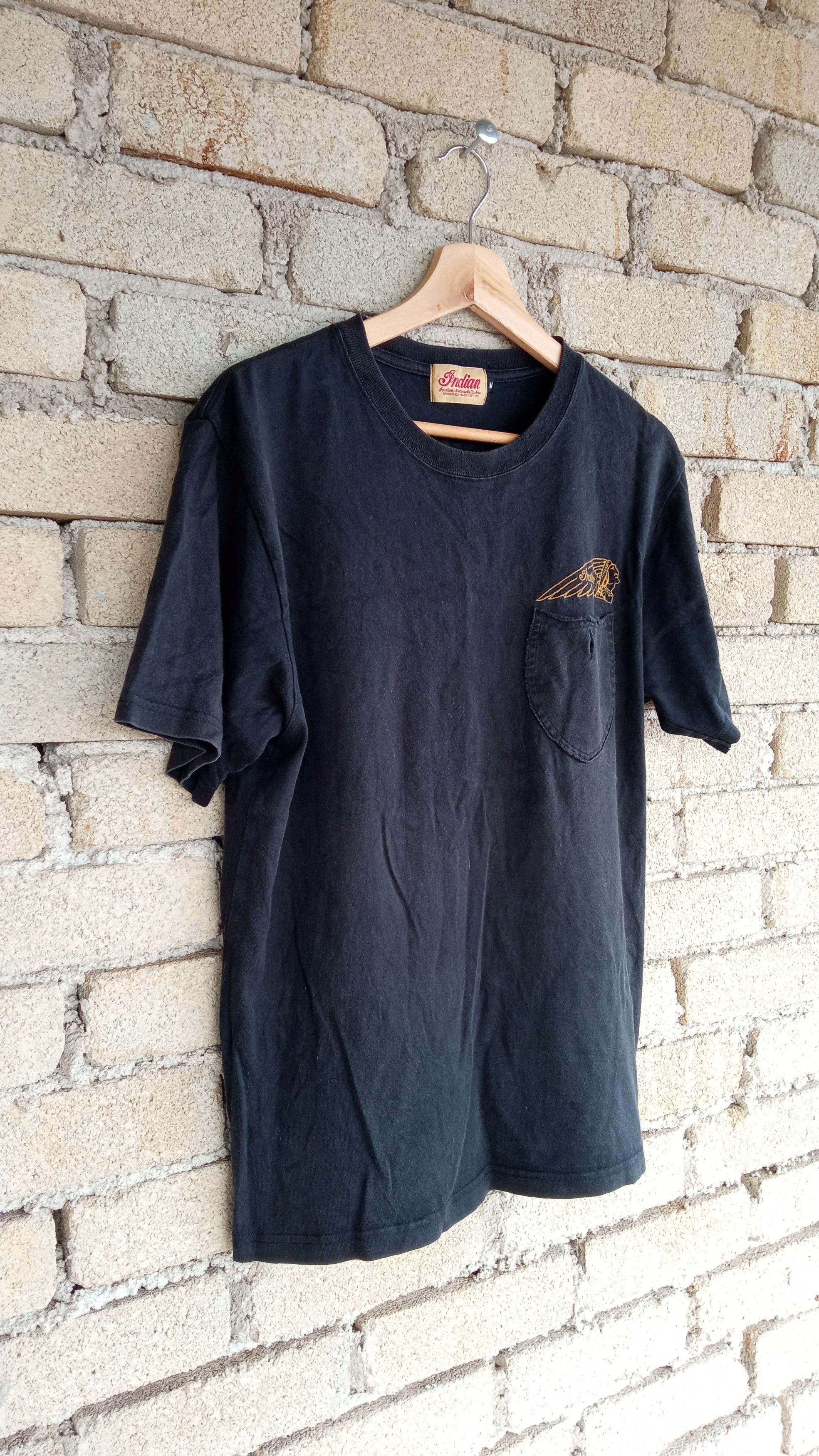 Indian Motorcycle × Japanese Brand × Vintage 🔥🔥Indian Motorcycle Native American Spirit T-Shirt Size US M / EU 48-50 / 2 - 2 Thumbnail