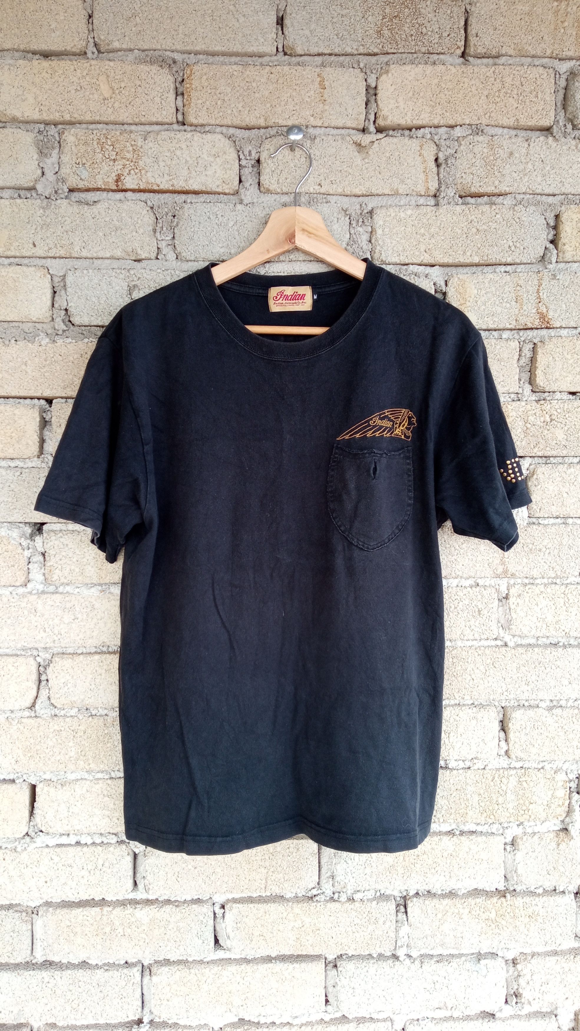Indian Motorcycle × Japanese Brand × Vintage 🔥🔥Indian Motorcycle Native American Spirit T-Shirt Size US M / EU 48-50 / 2 - 1 Thumbnail
