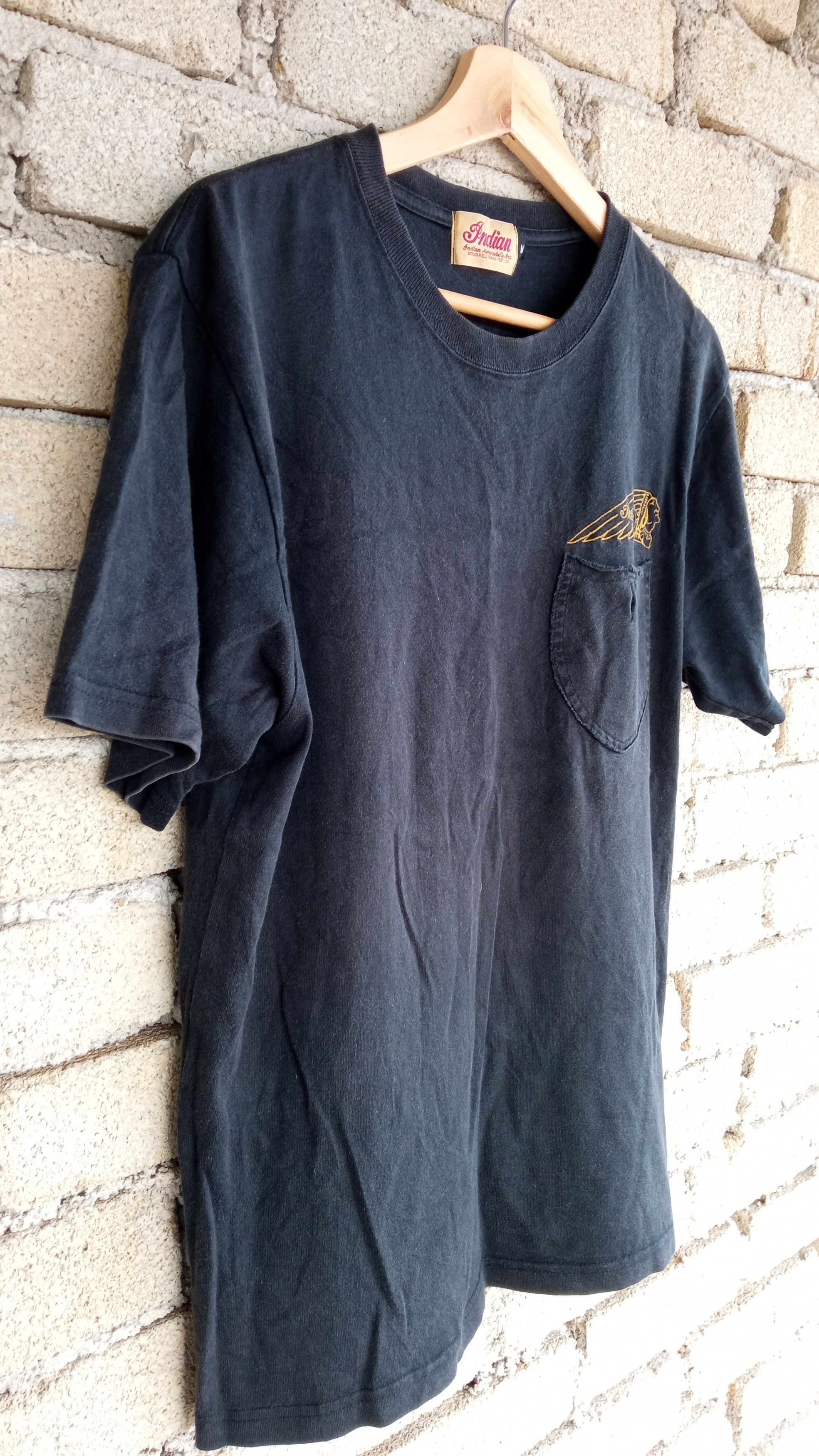 Indian Motorcycle × Japanese Brand × Vintage 🔥🔥Indian Motorcycle Native American Spirit T-Shirt Size US M / EU 48-50 / 2 - 7 Thumbnail