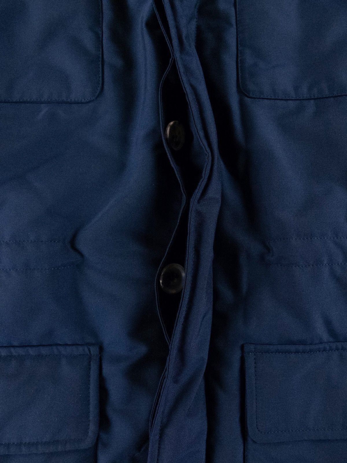 Isaia ISAIA navy blue padded car jacket coat XXL / 54 IT Size US XXL / EU 58 / 5 - 9 Thumbnail