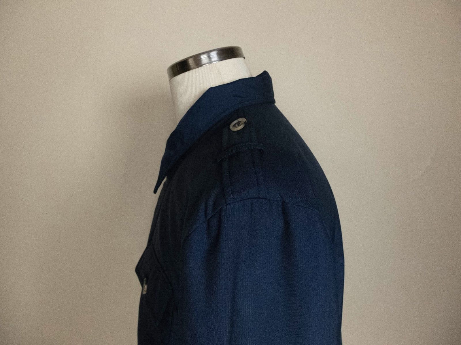 Isaia ISAIA navy blue padded car jacket coat XXL / 54 IT Size US XXL / EU 58 / 5 - 3 Thumbnail