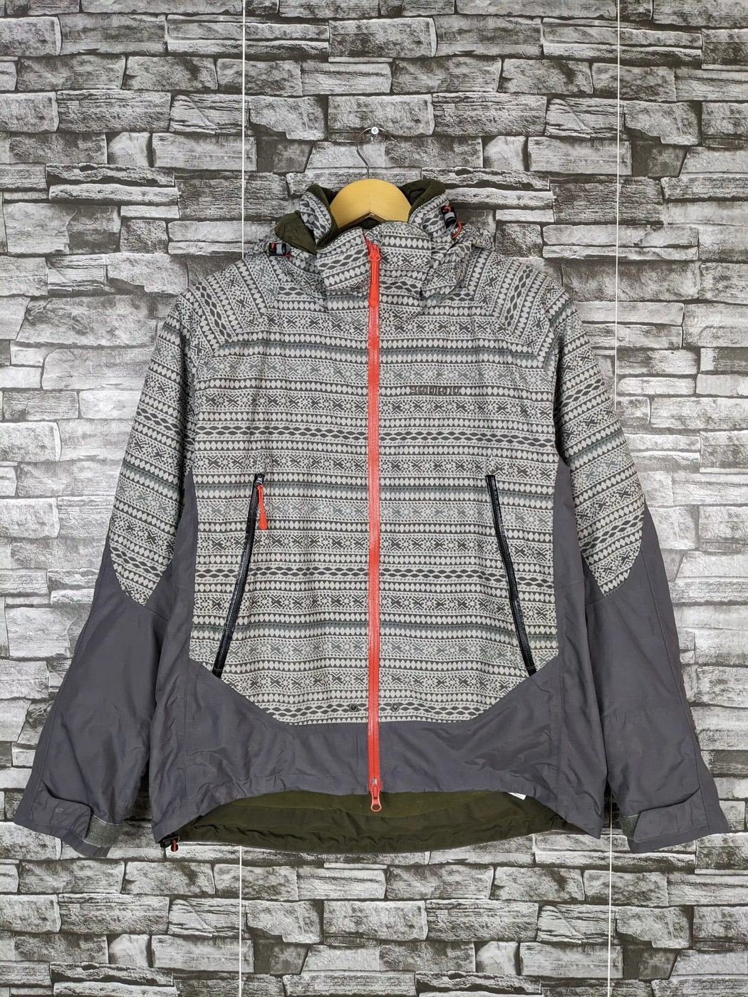 Vintage Shimano Tactical Thermo Heavy Jacket Hiking Hoodie Outerwear