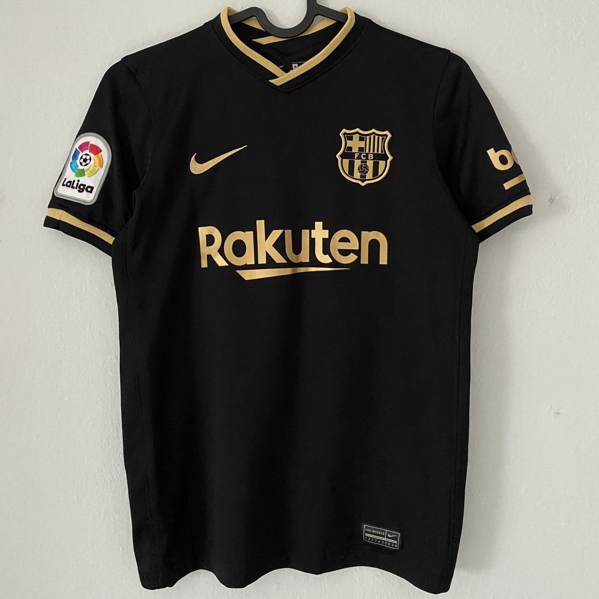 Nike 2020 2021 Barcelona Ansu Fati Nike Away Kit Soccer Jersey Size US XS / EU 42 / 0 - 2 Thumbnail