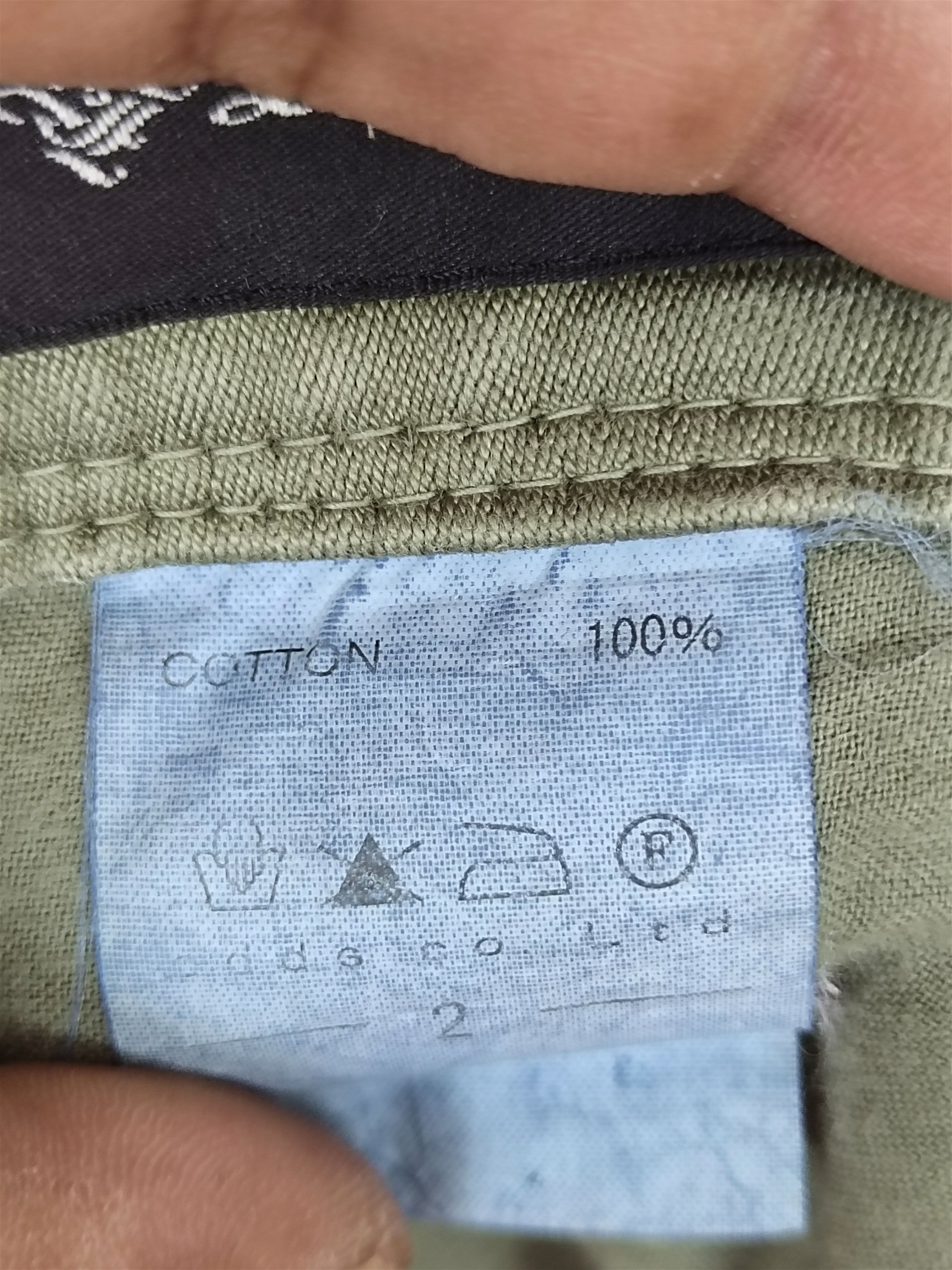 Lounge Lizard Japanese Brand Lounge Lizard Waxed Cotton Cargo Pants Size US 32 / EU 48 - 15 Thumbnail