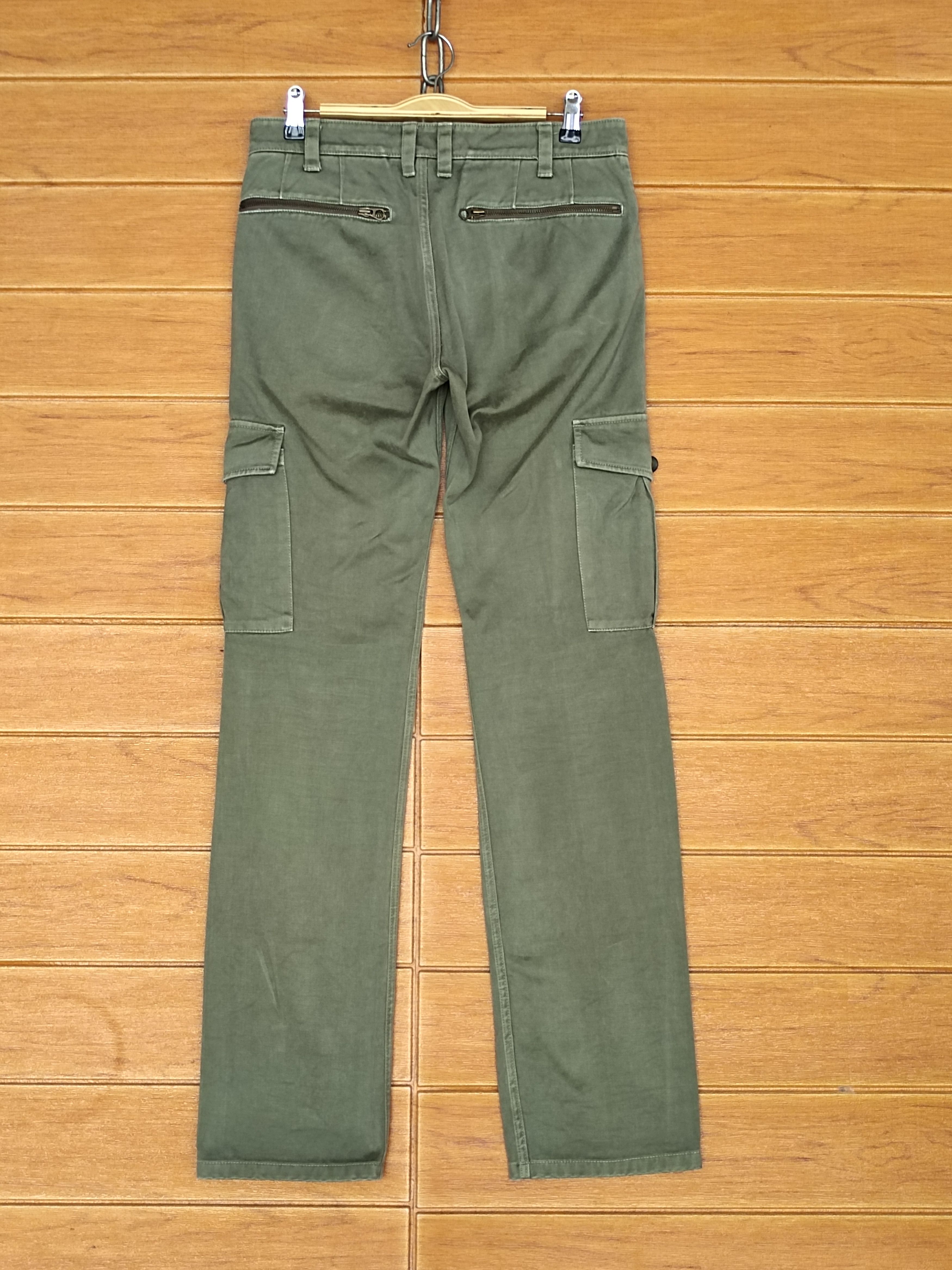Lounge Lizard Japanese Brand Lounge Lizard Waxed Cotton Cargo Pants Size US 32 / EU 48 - 11 Thumbnail